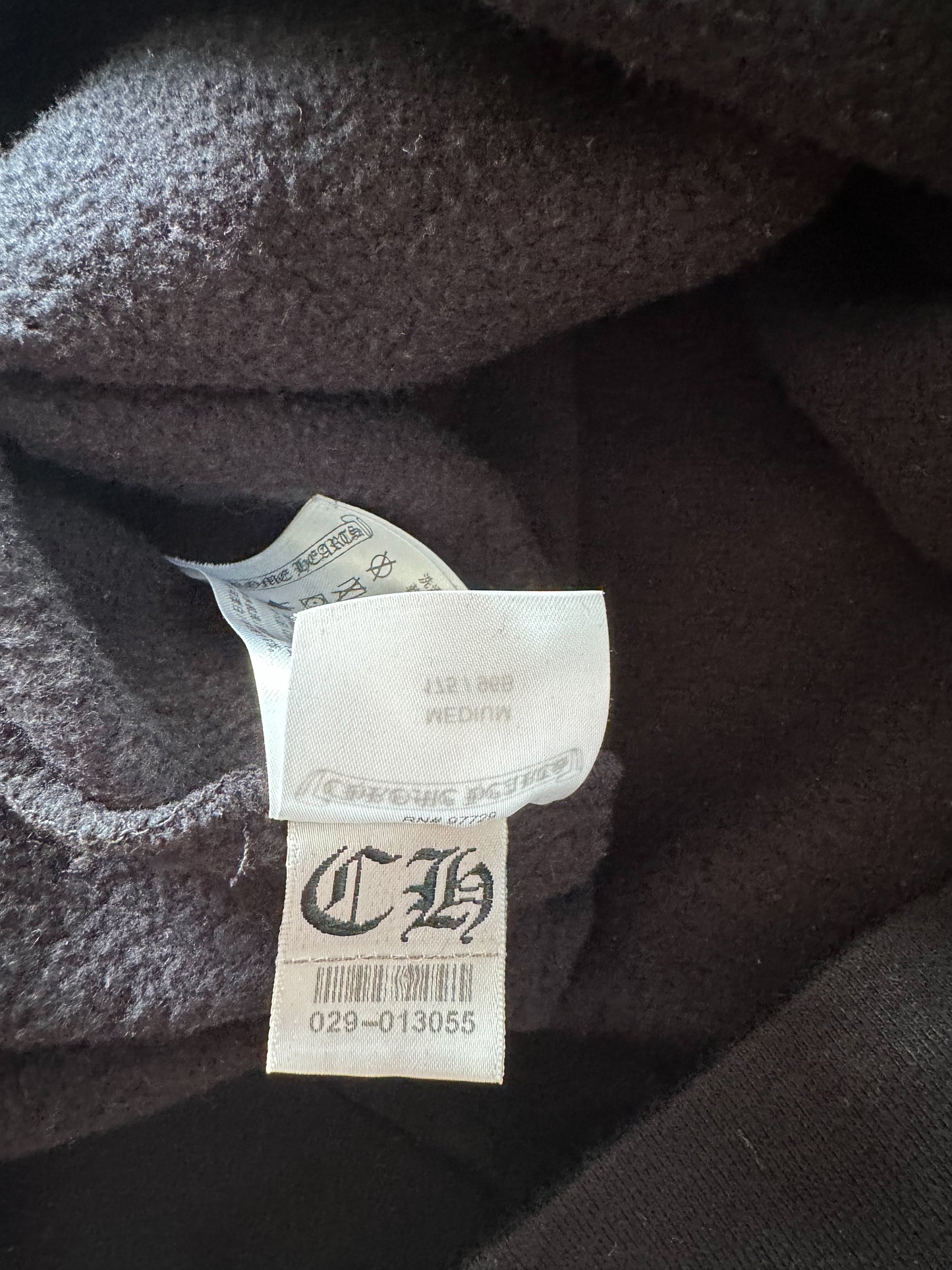 Chrome Hearts Black Sunset Gradient T-Bar Hoodie