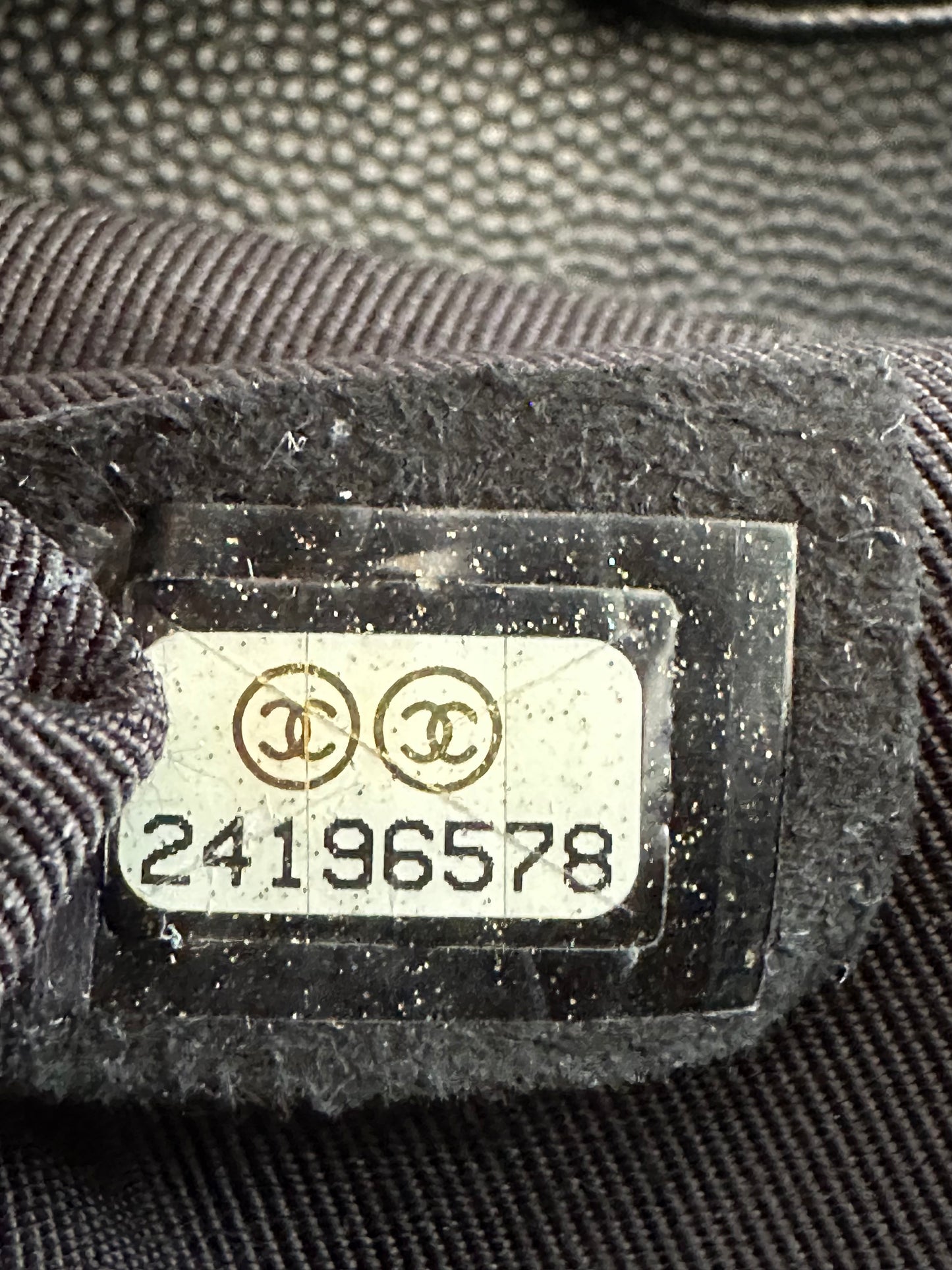 Chanel So Black Calfskin Quilted Medium Boy Bag