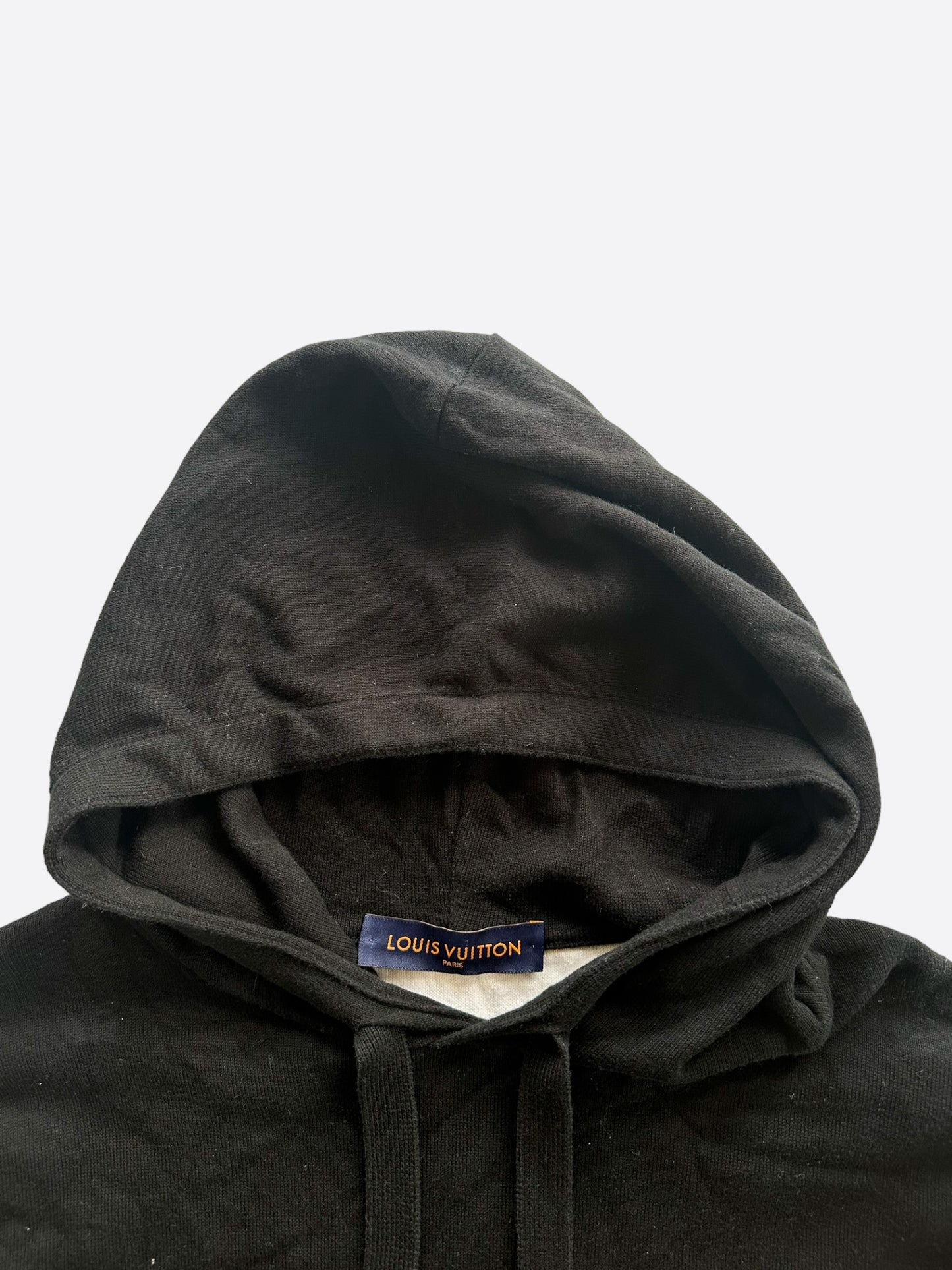 Louis Vuitton Black & White Monogram Gradient Hoodie