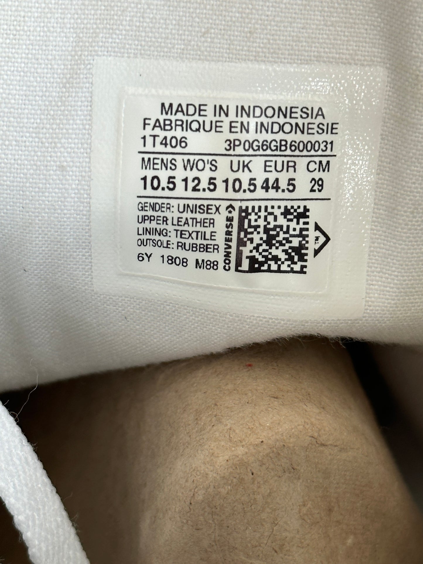 Chrome Hearts Matty Boy White Hand Painted High Top Converse