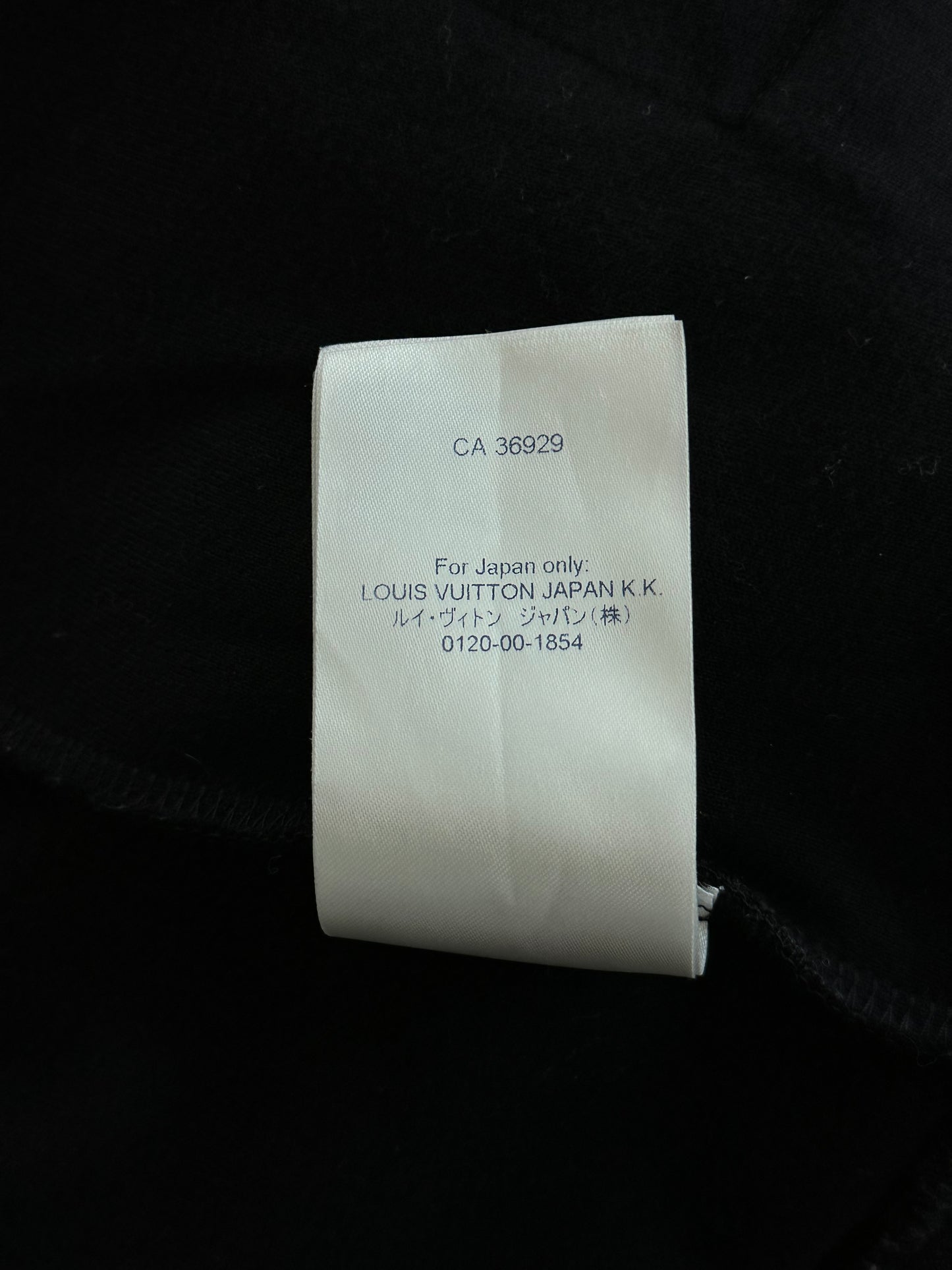 Louis Vuitton Black & White Flowers Track Jacket