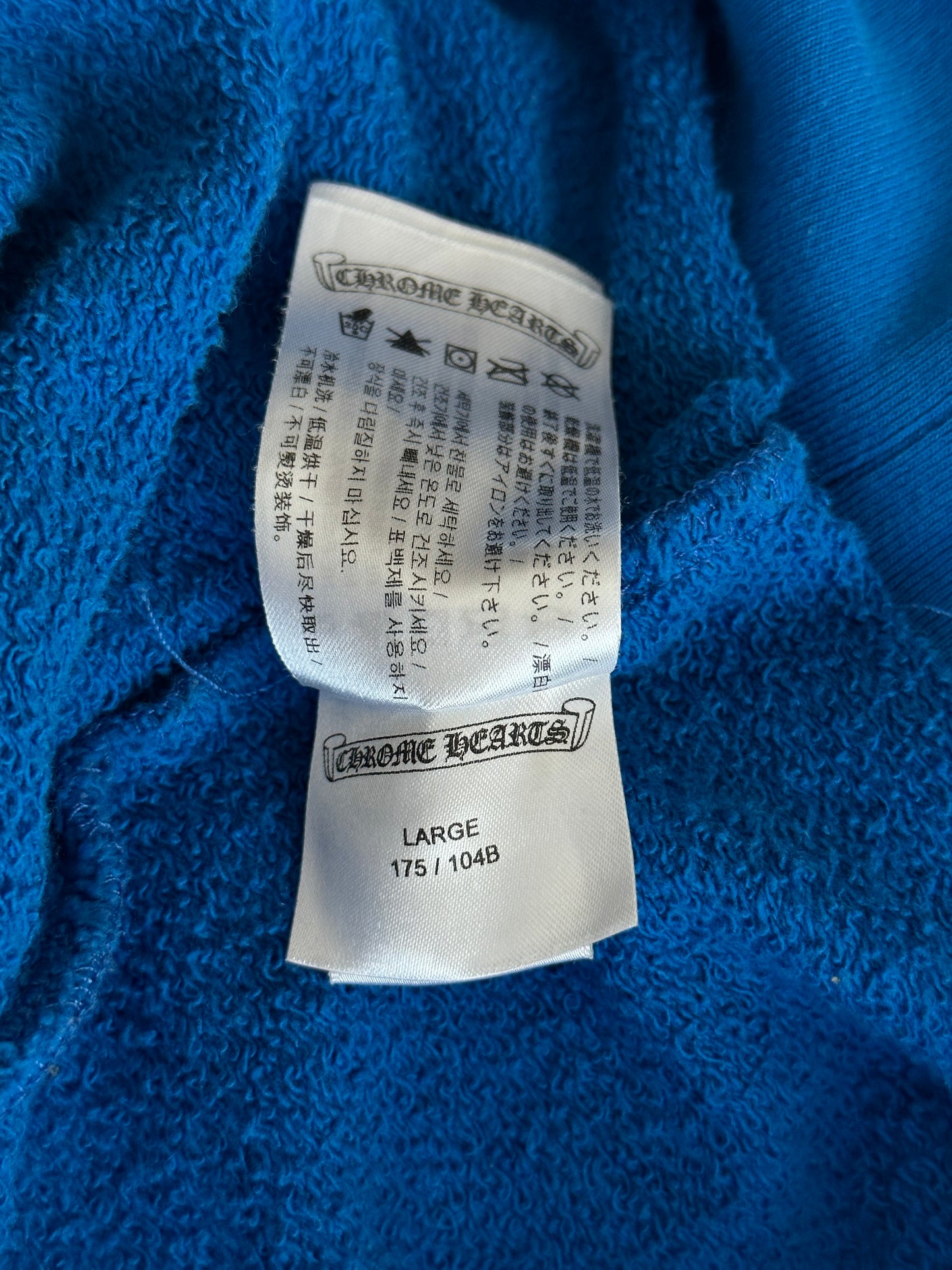Chrome Hearts Matty Boy Blue Space Hoodie