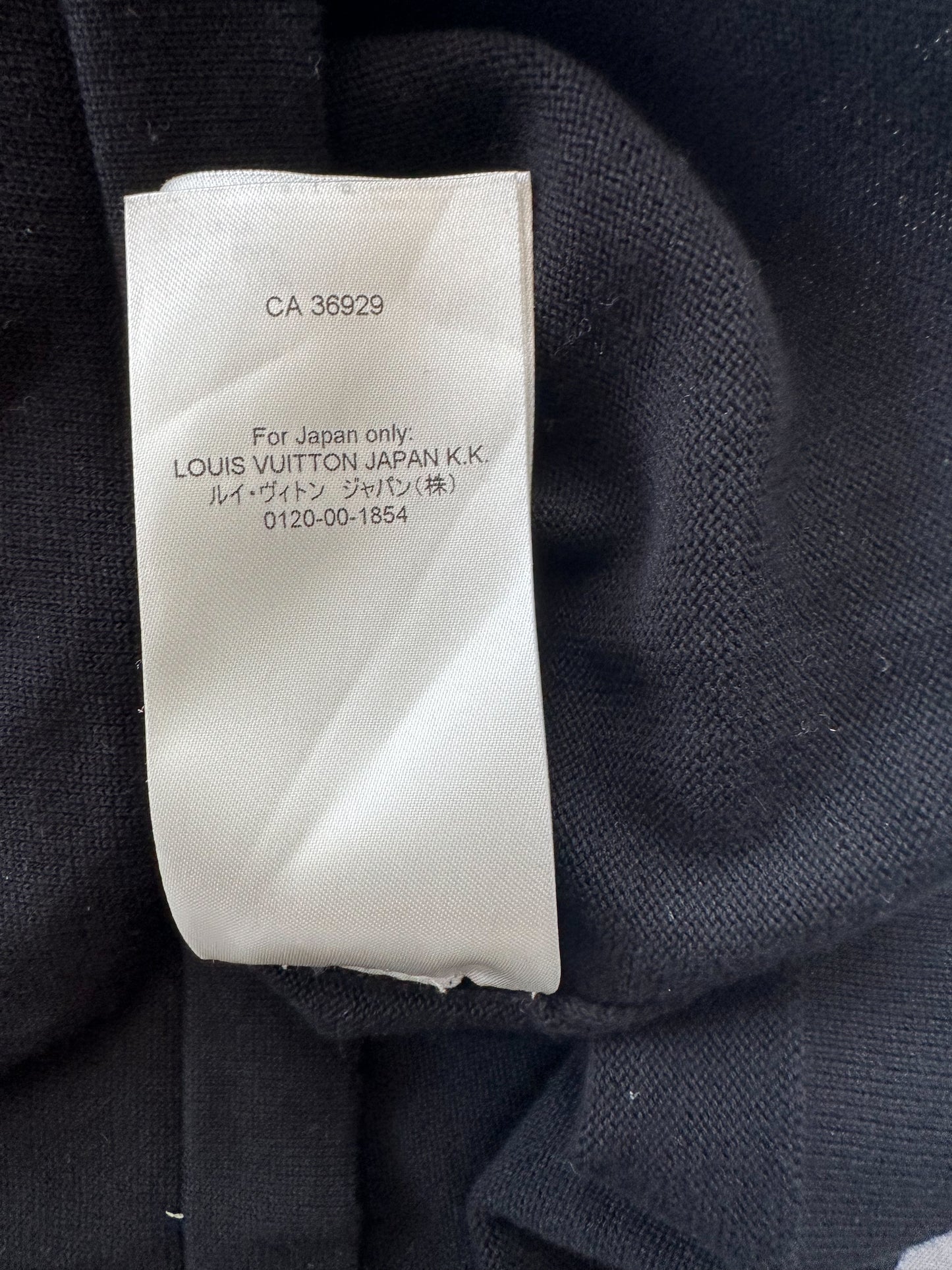 Louis Vuitton Black & Green 1854 Knit T-Shirt