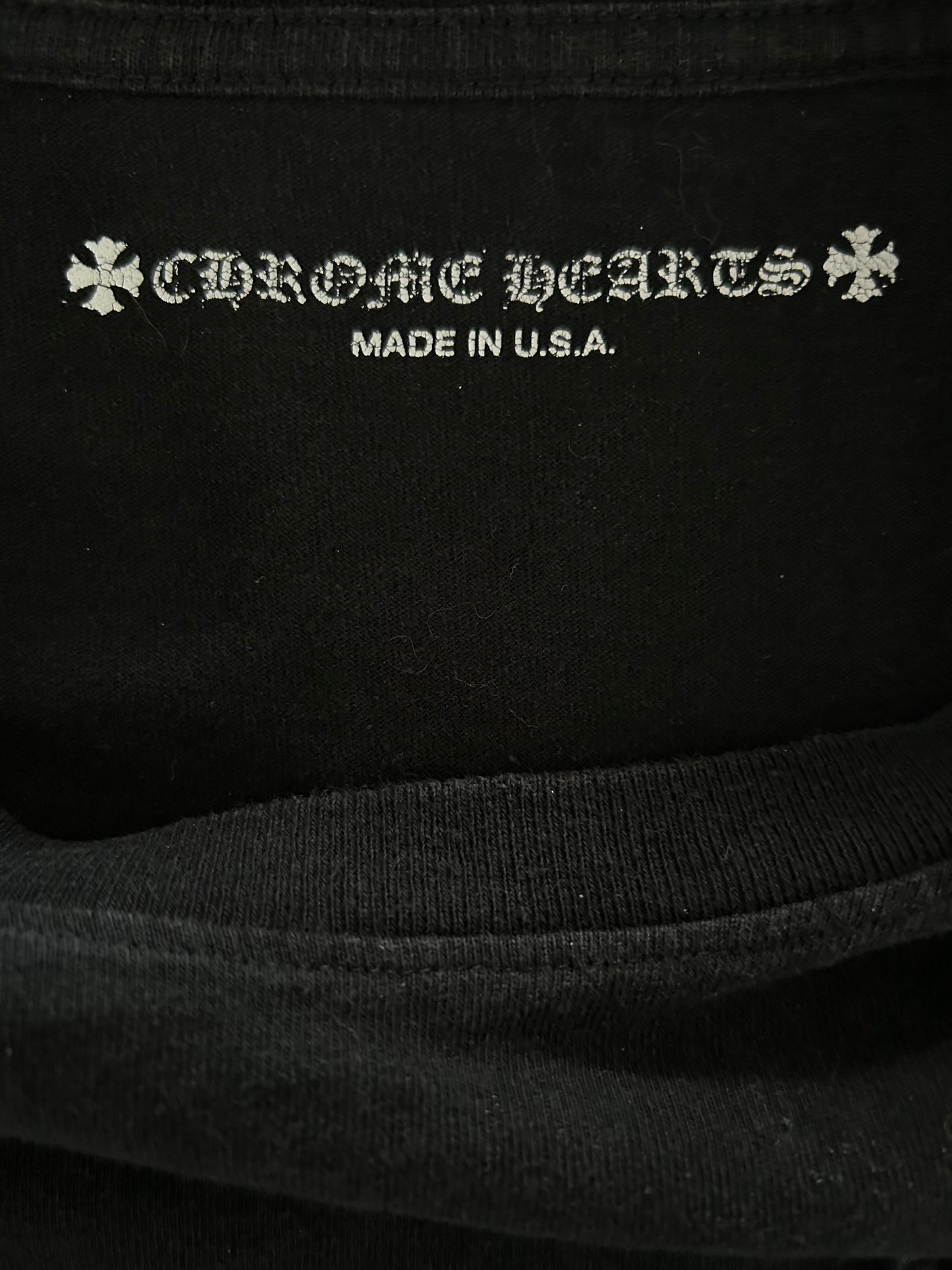 Chrome Hearts Matty Boy Black Stay Fast Longsleeve T-Shirt