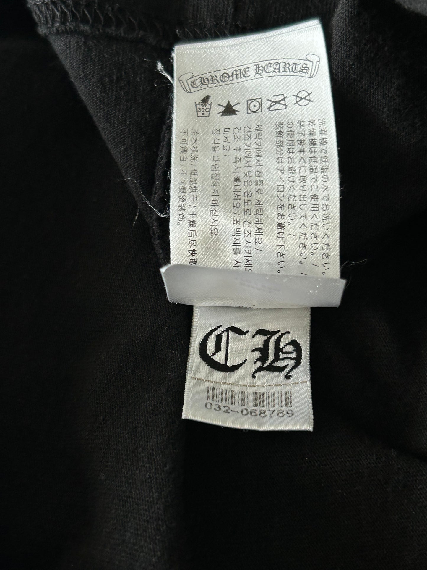Chrome Hearts Matty Boy Black Stay Fast Longsleeve T-Shirt