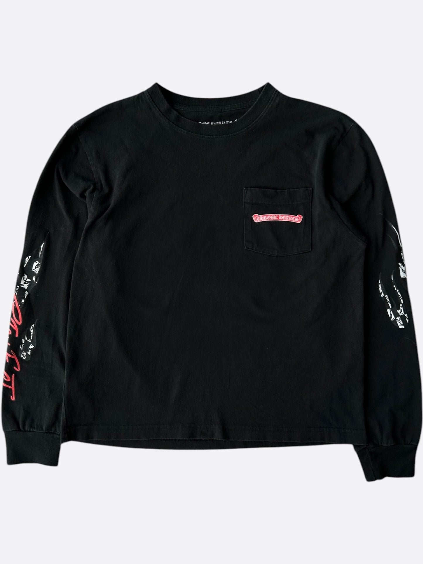 Chrome Hearts Matty Boy Black Stay Fast Longsleeve T-Shirt