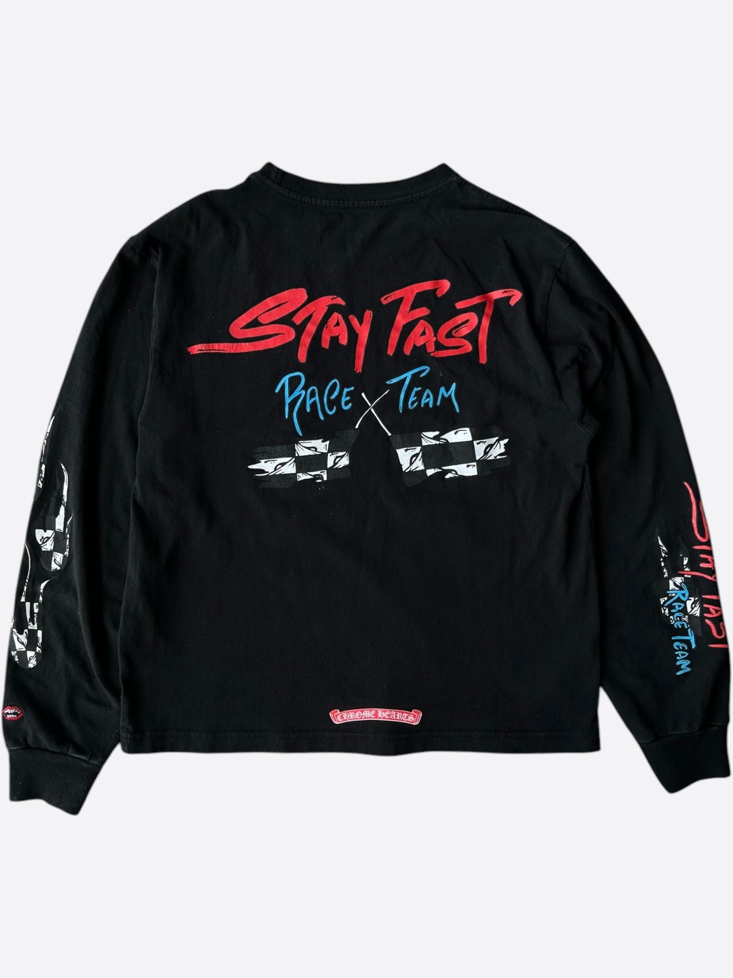 Chrome Hearts Matty Boy Black Stay Fast Longsleeve T-Shirt