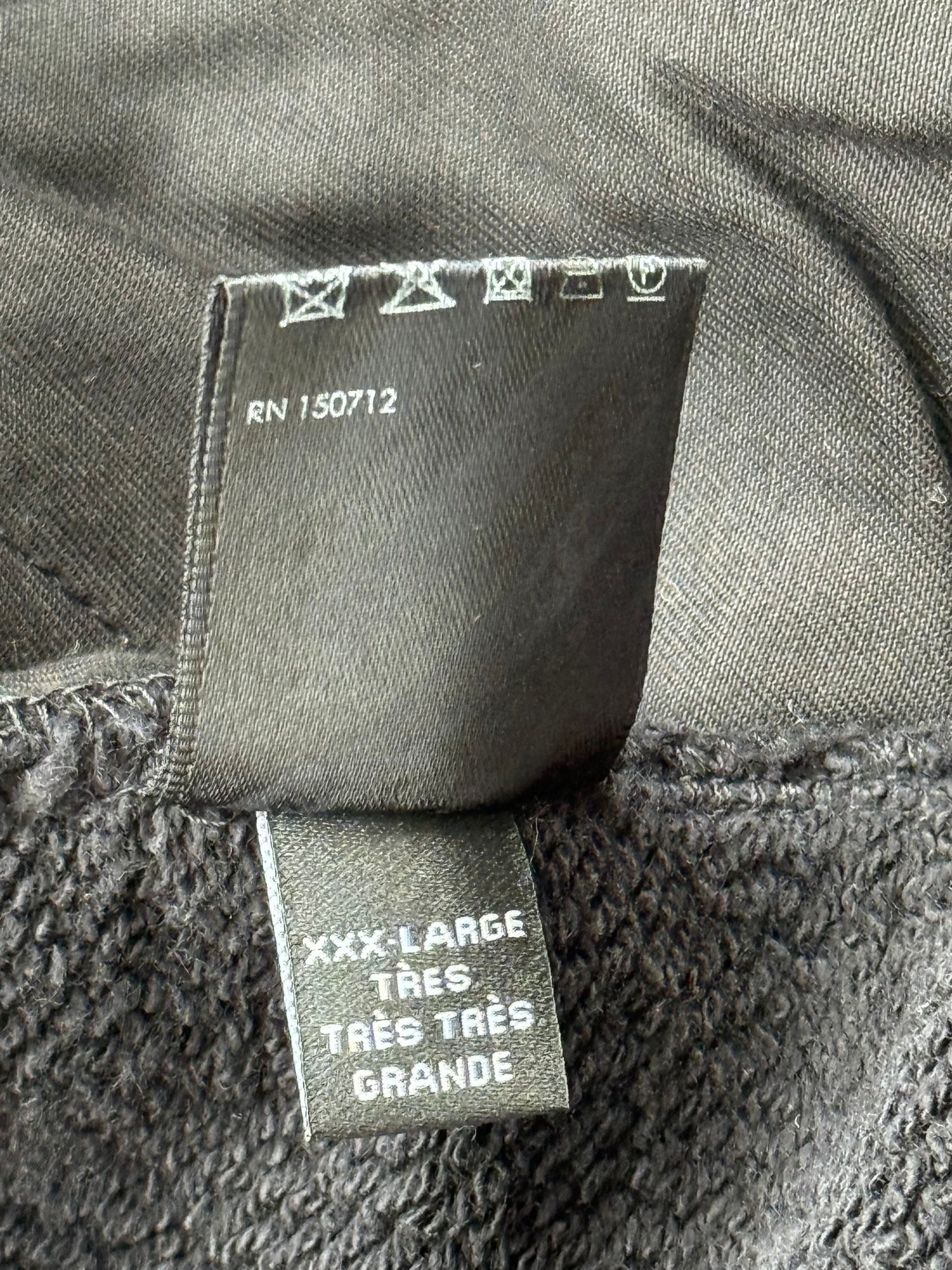 Amiri Black & Crystal Stick Poke Sweatpants