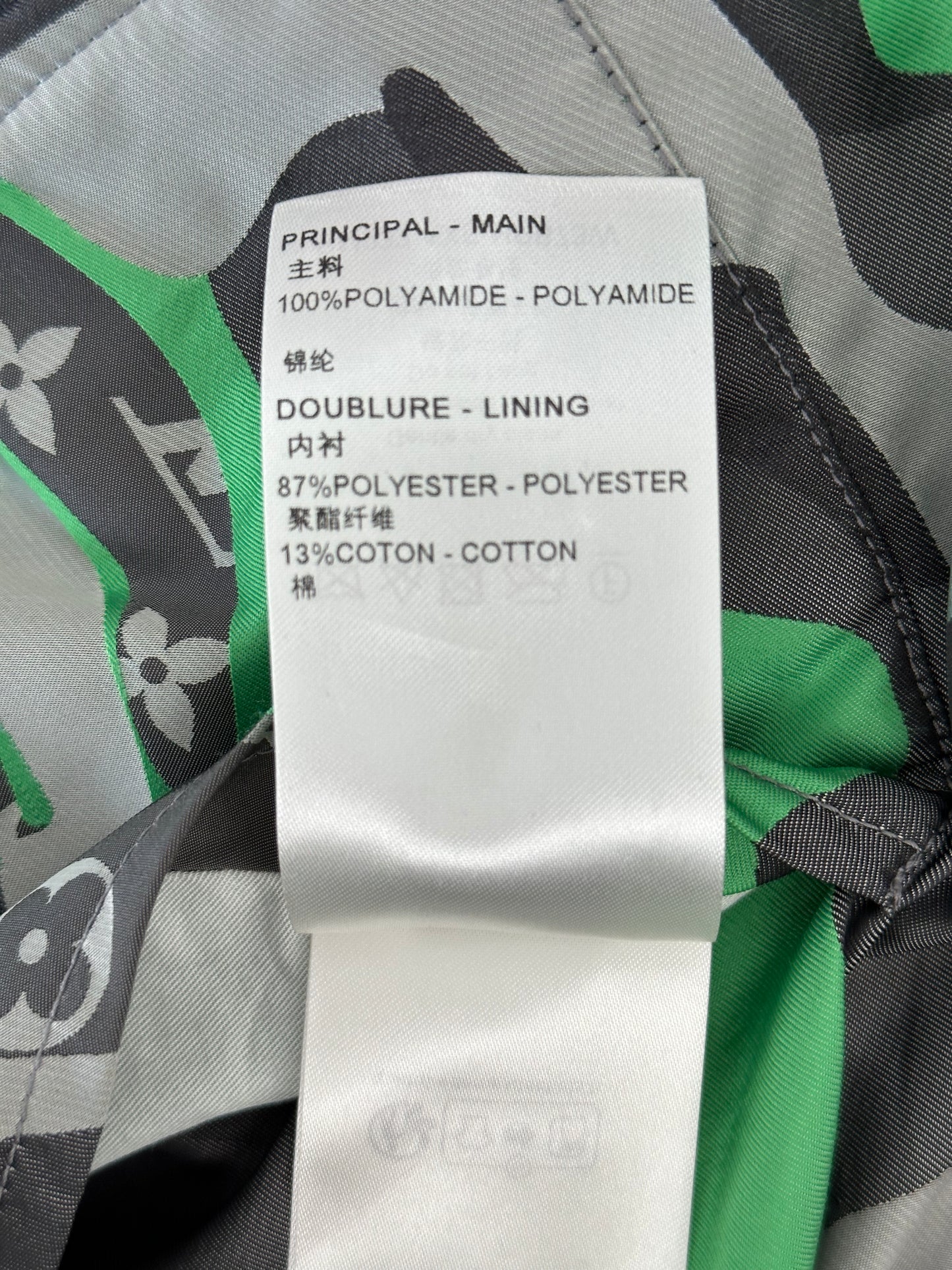 Louis Vuitton KidSuper Camouflage Monogram Face Windbreaker