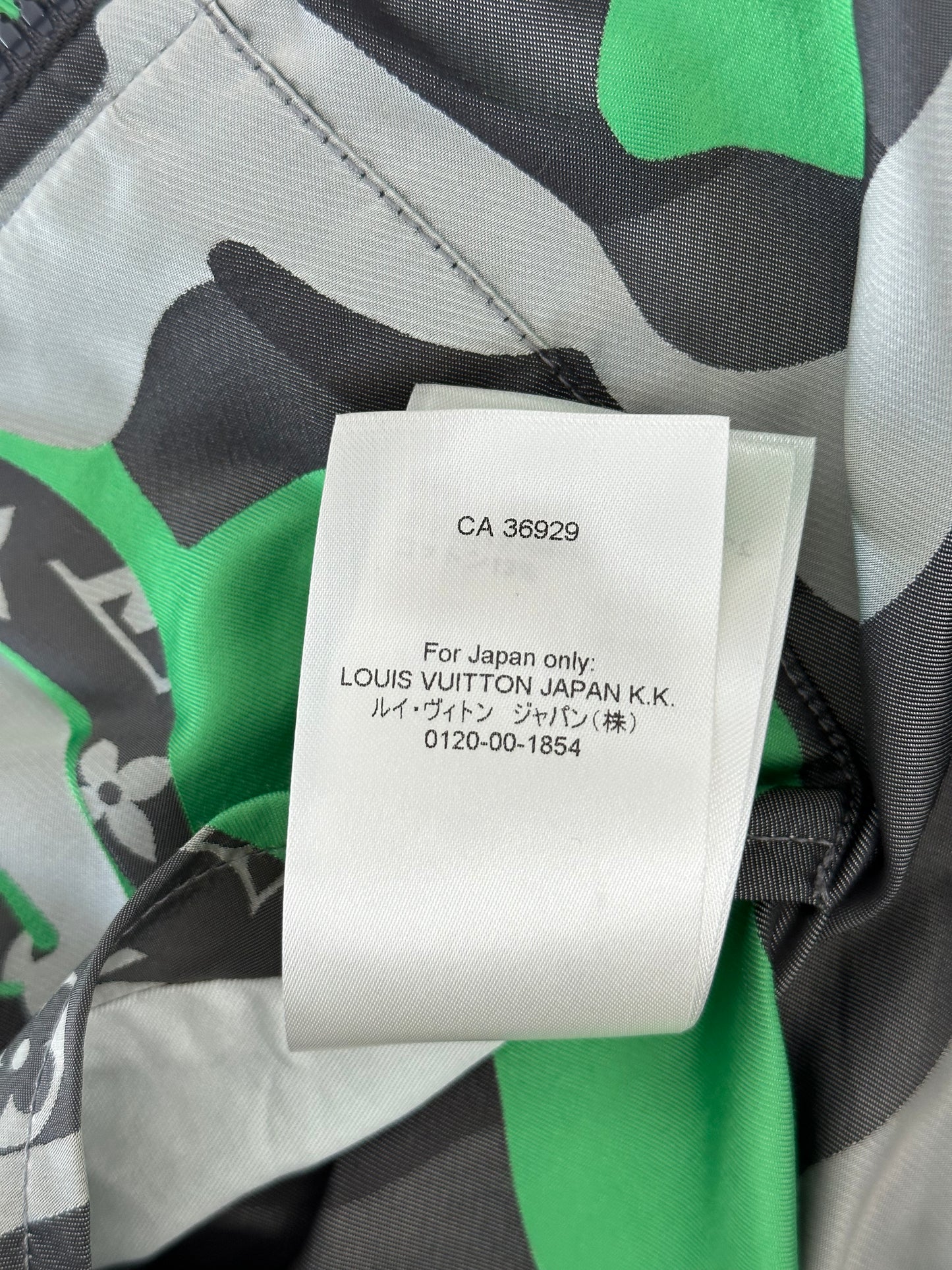 Louis Vuitton KidSuper Camouflage Monogram Face Windbreaker
