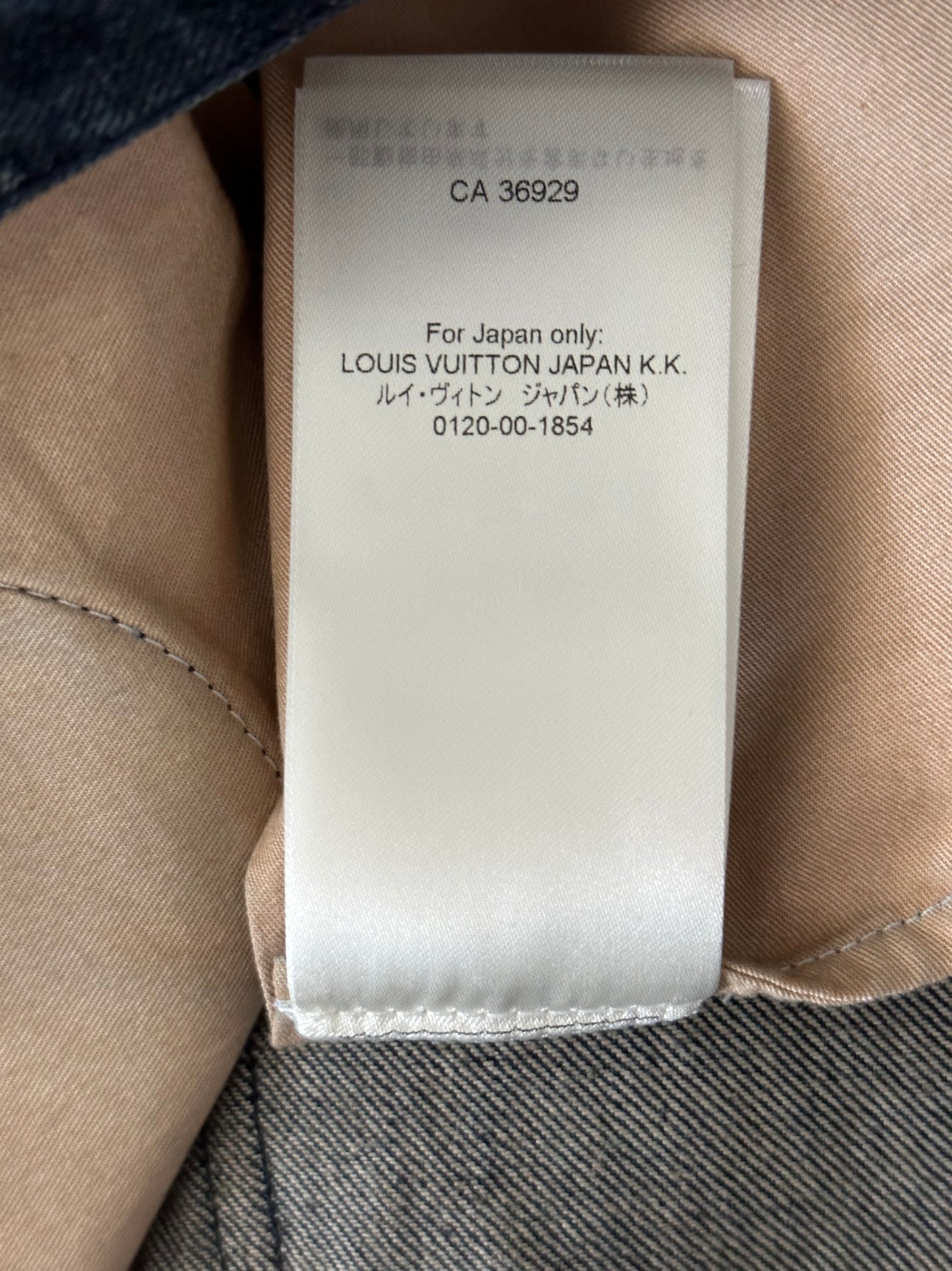 Louis Vuitton Blue Monogram Carpenter Denim Shorts