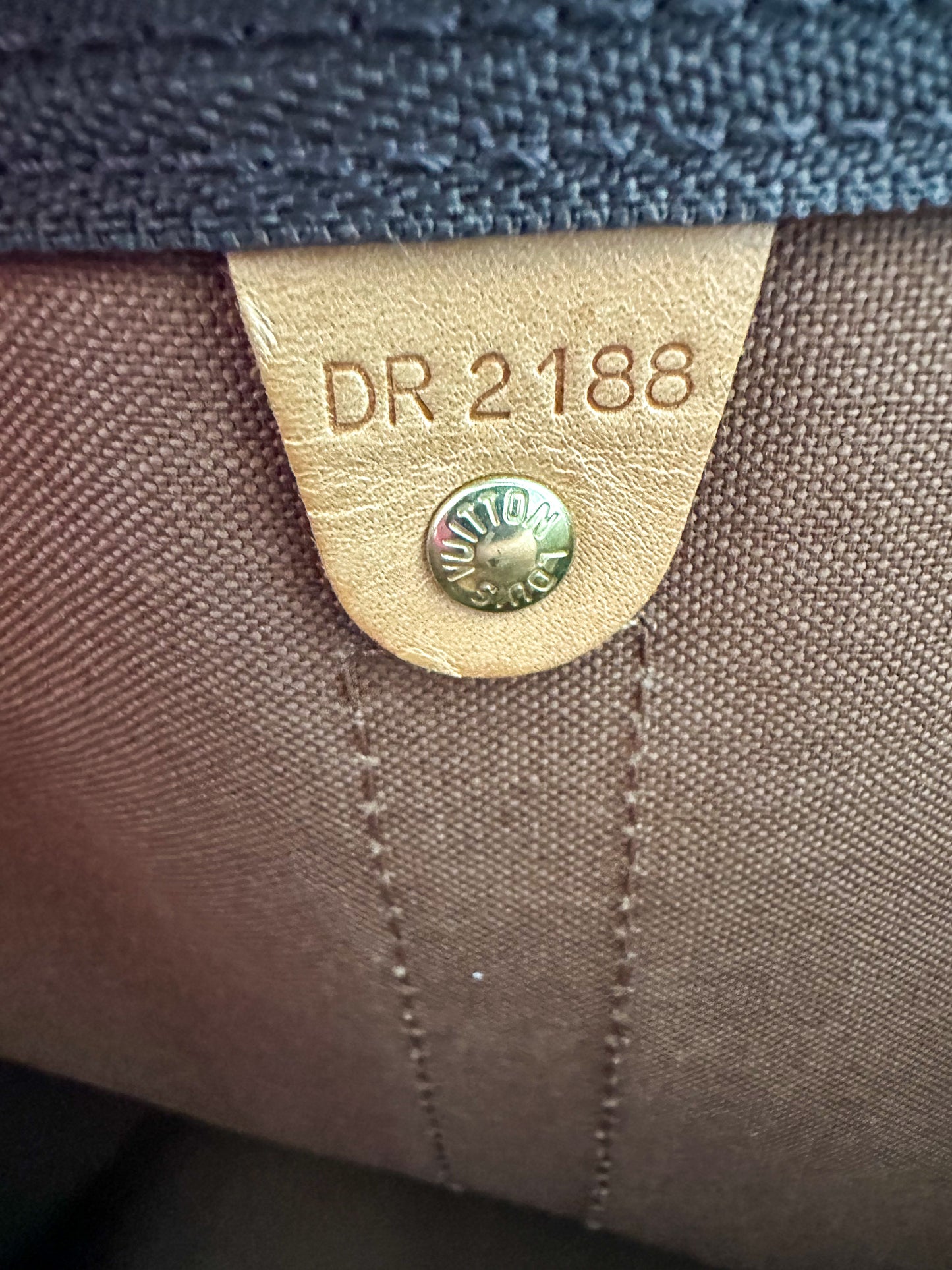 Louis Vuitton Brown Monogram Keepall 45