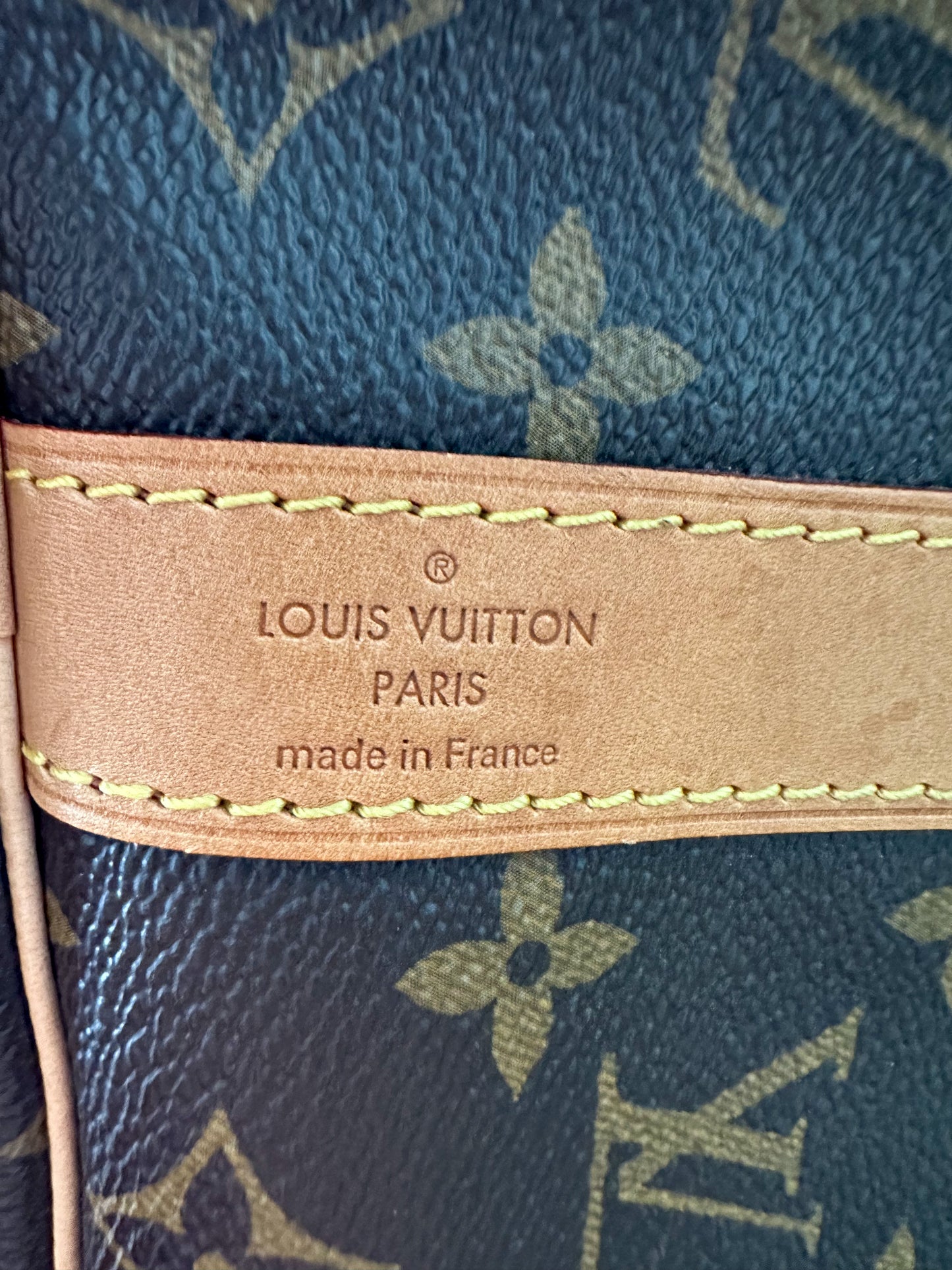 Louis Vuitton Brown Monogram Keepall 45