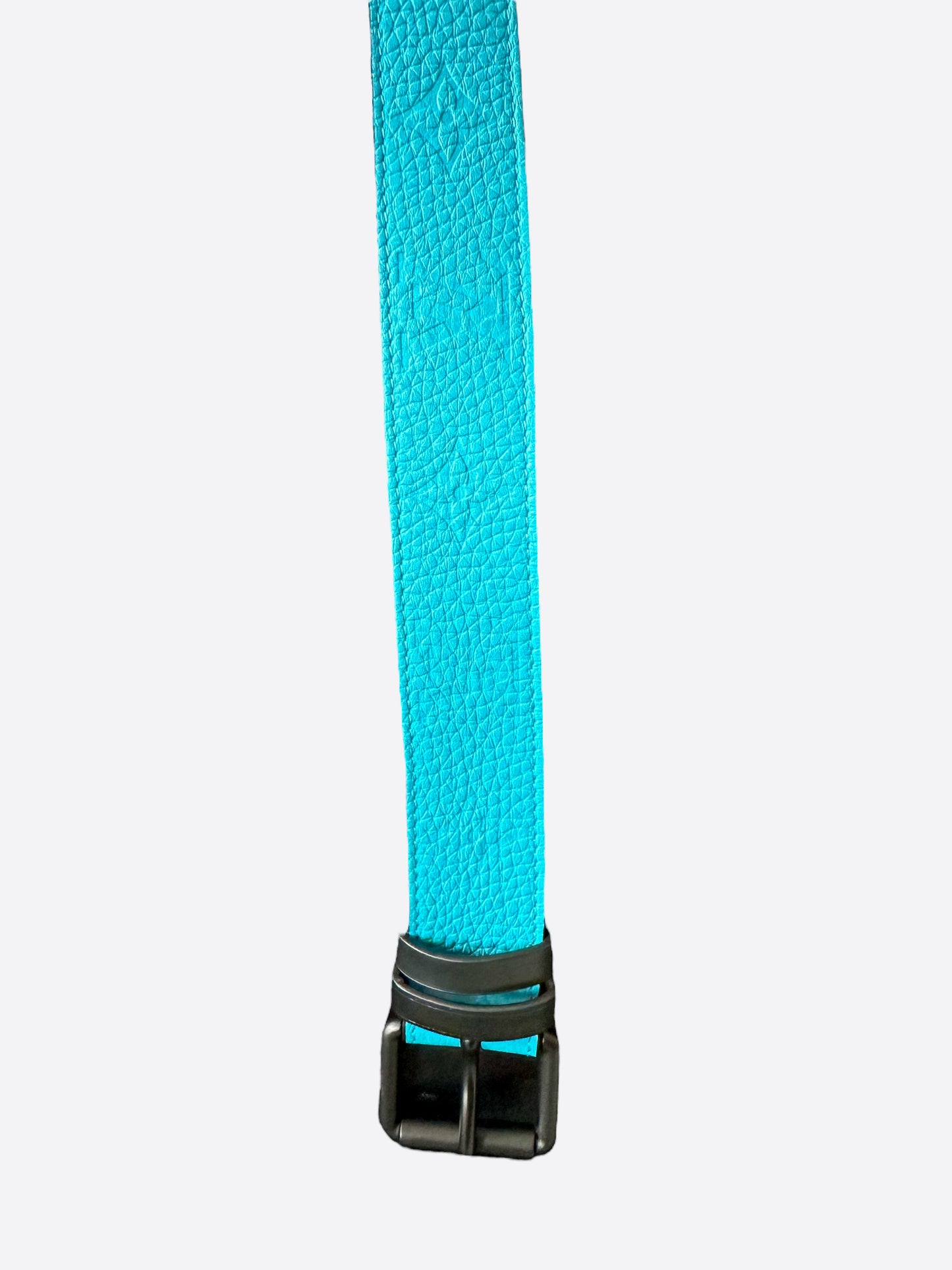 Louis Vuitton Blue Monogram Signature Chain Belt