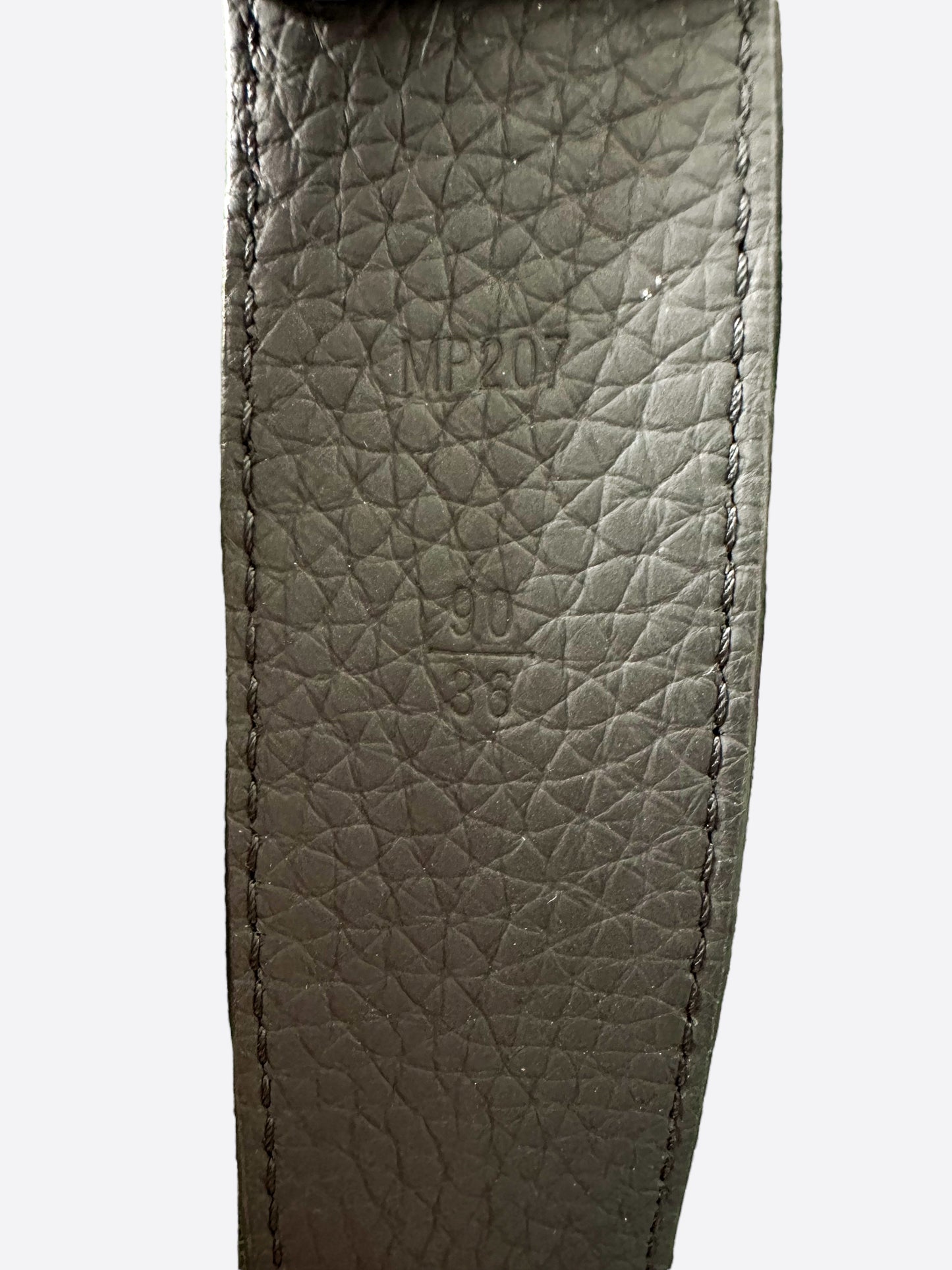 Louis Vuitton Blue Monogram Signature Chain Belt