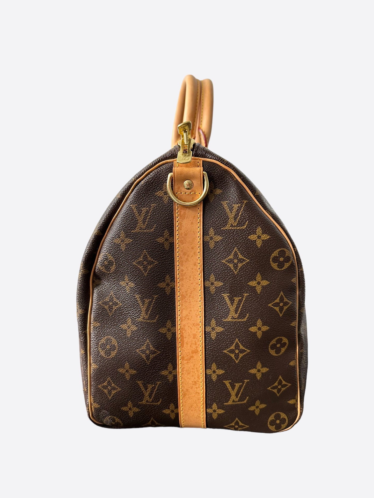 Louis Vuitton Brown Monogram Keepall 45