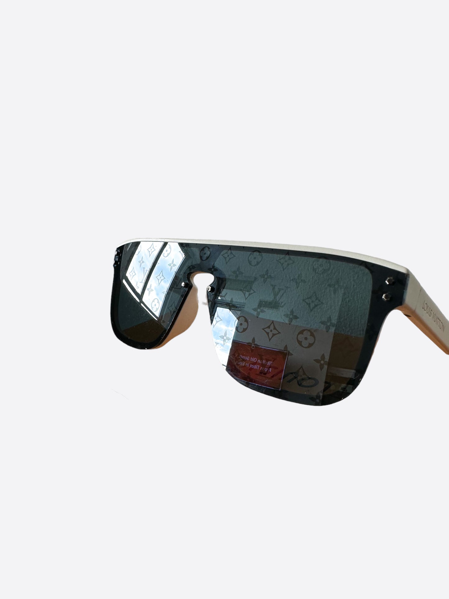 Louis Vuitton White Monogram Waimea Sunglasses