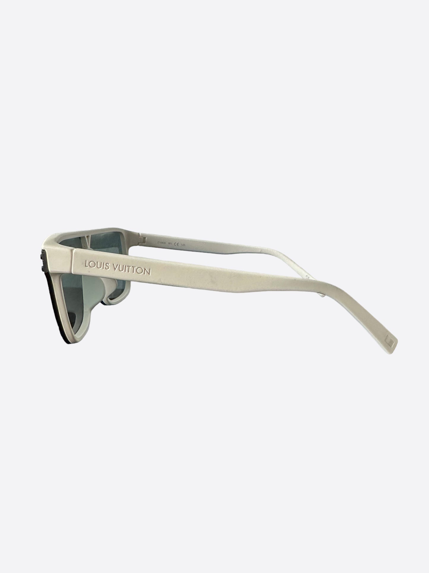 Louis Vuitton White Monogram Waimea Sunglasses