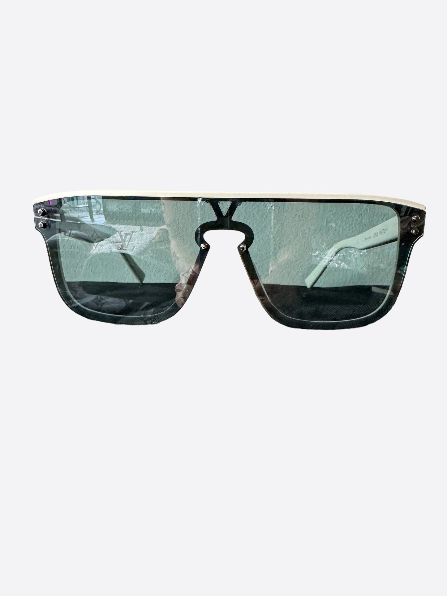 Louis Vuitton White Monogram Waimea Sunglasses