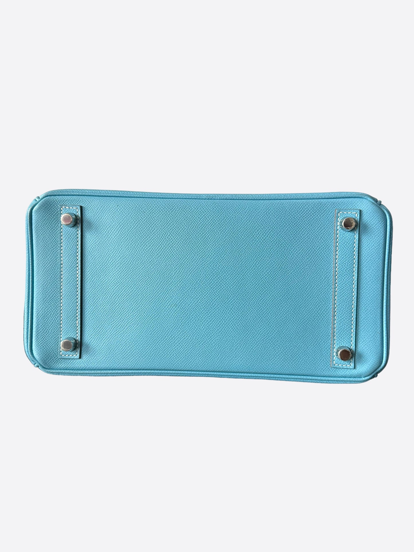 Hermès Blue Epsom Leather Birkin 30