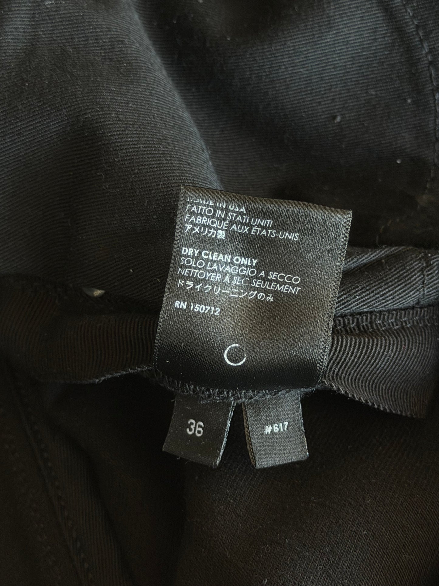 Amiri Black Patch MX1 Jeans