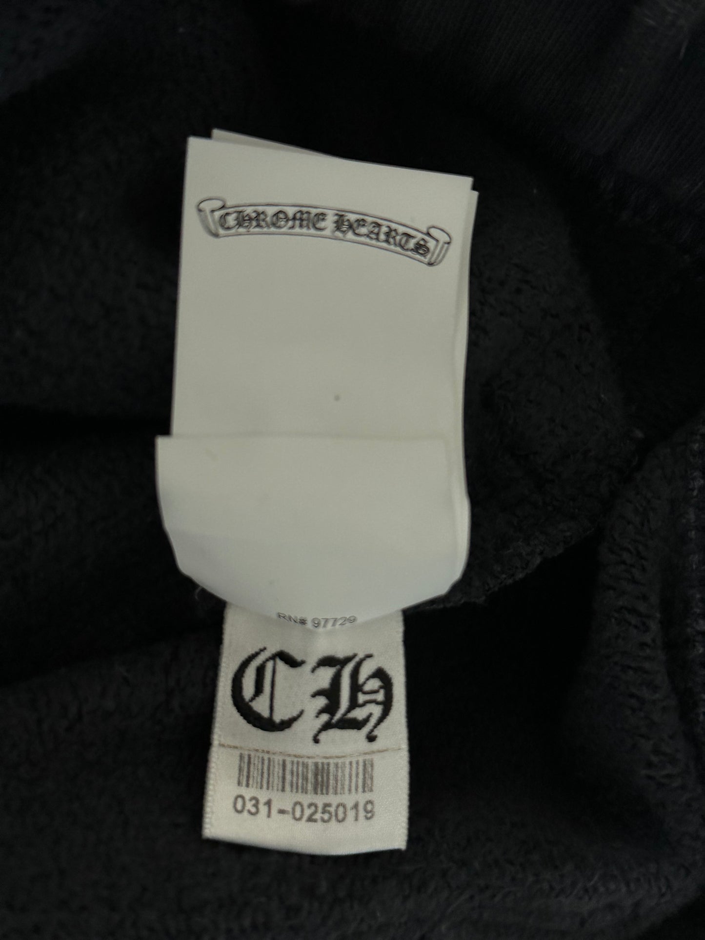 Chrome Hearts Navy & Red Triple Cross Patch Paper Jam Sweatpants