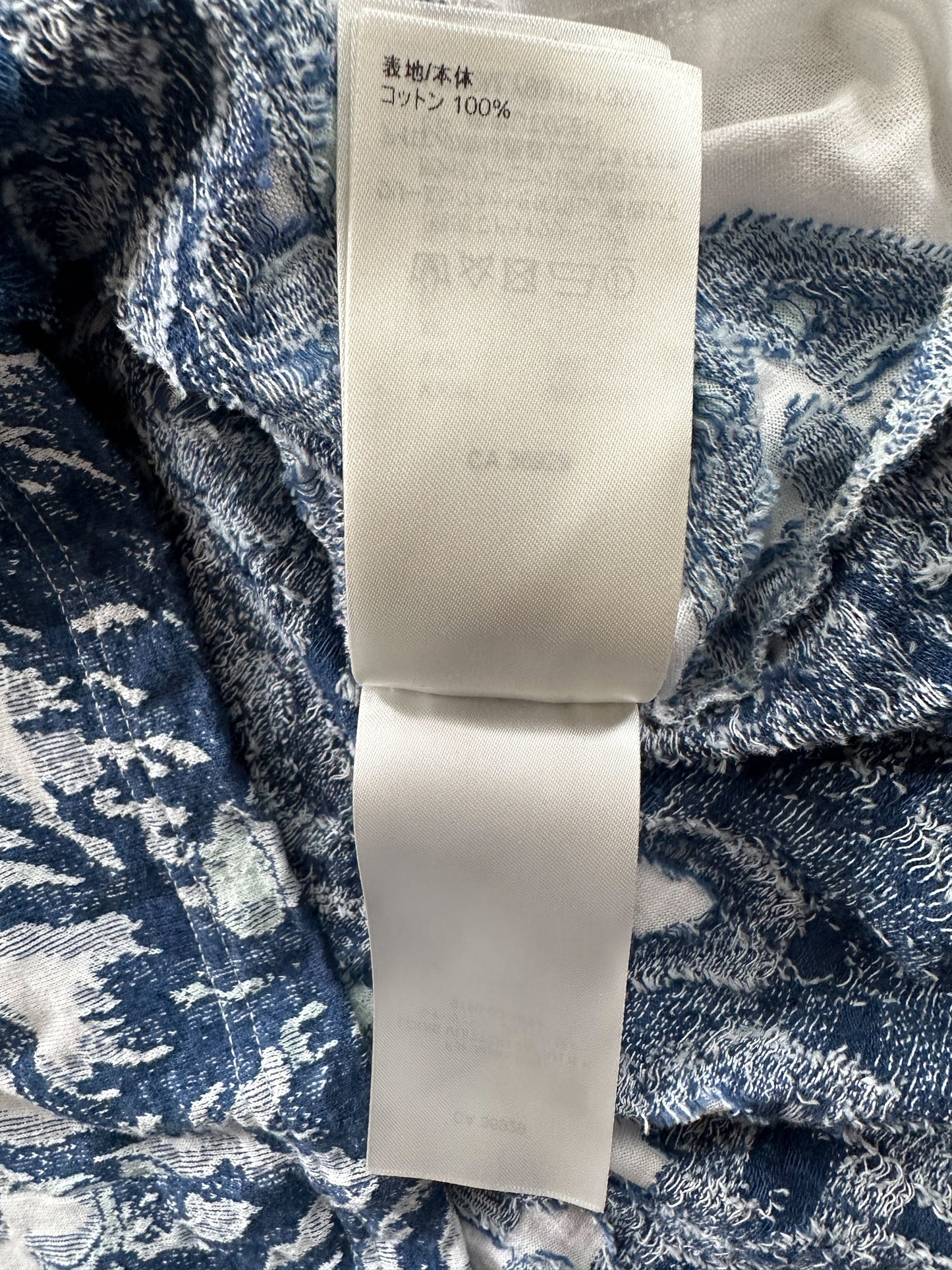 Louis Vuitton Blue & White Aquagarden Monogram T-Shirt