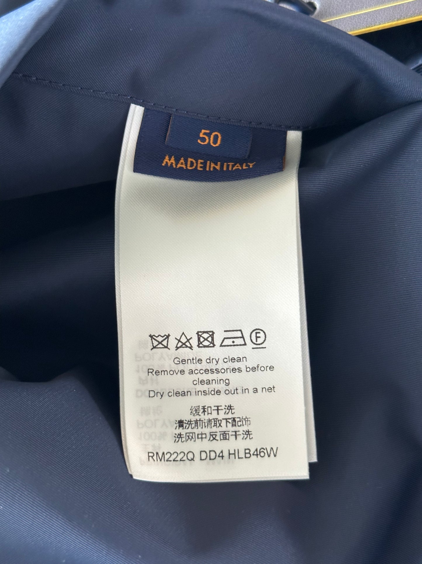 Louis Vuitton Navy Monogram Reversible Windbreaker