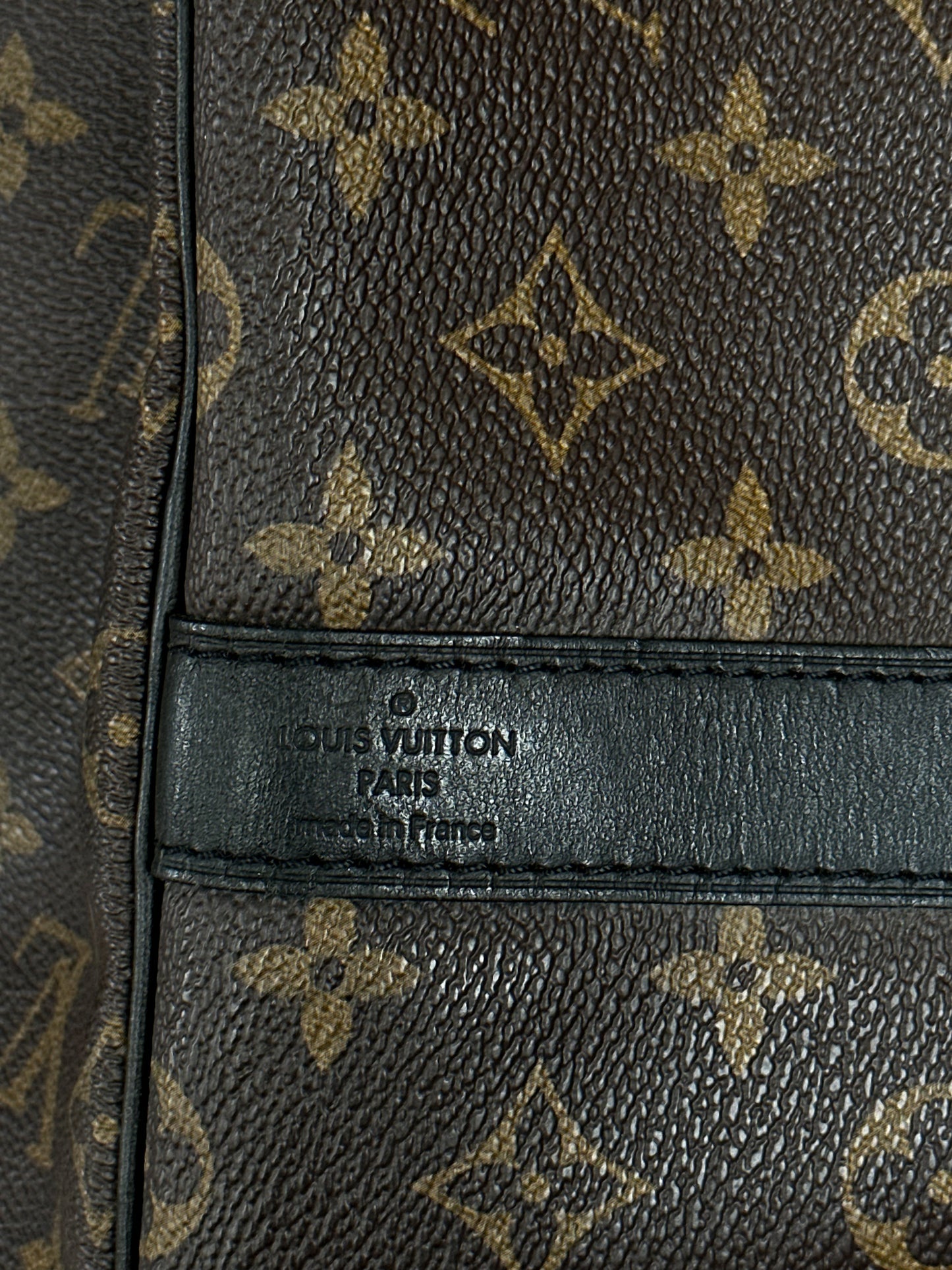 Louis Vuitton Brown Monogram Keepall 55