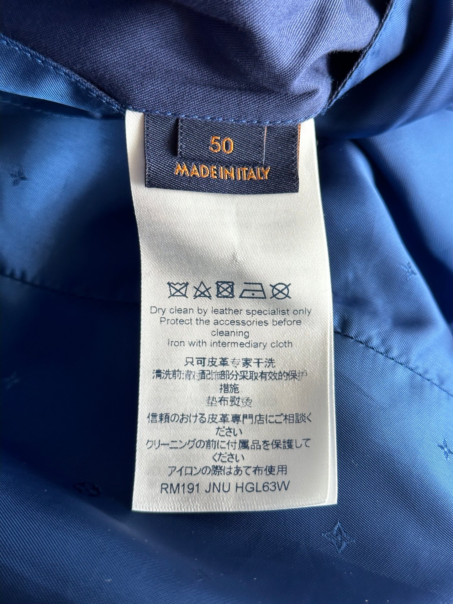 Louis Vuitton Blue Wizard Of Oz Varsity Jacket