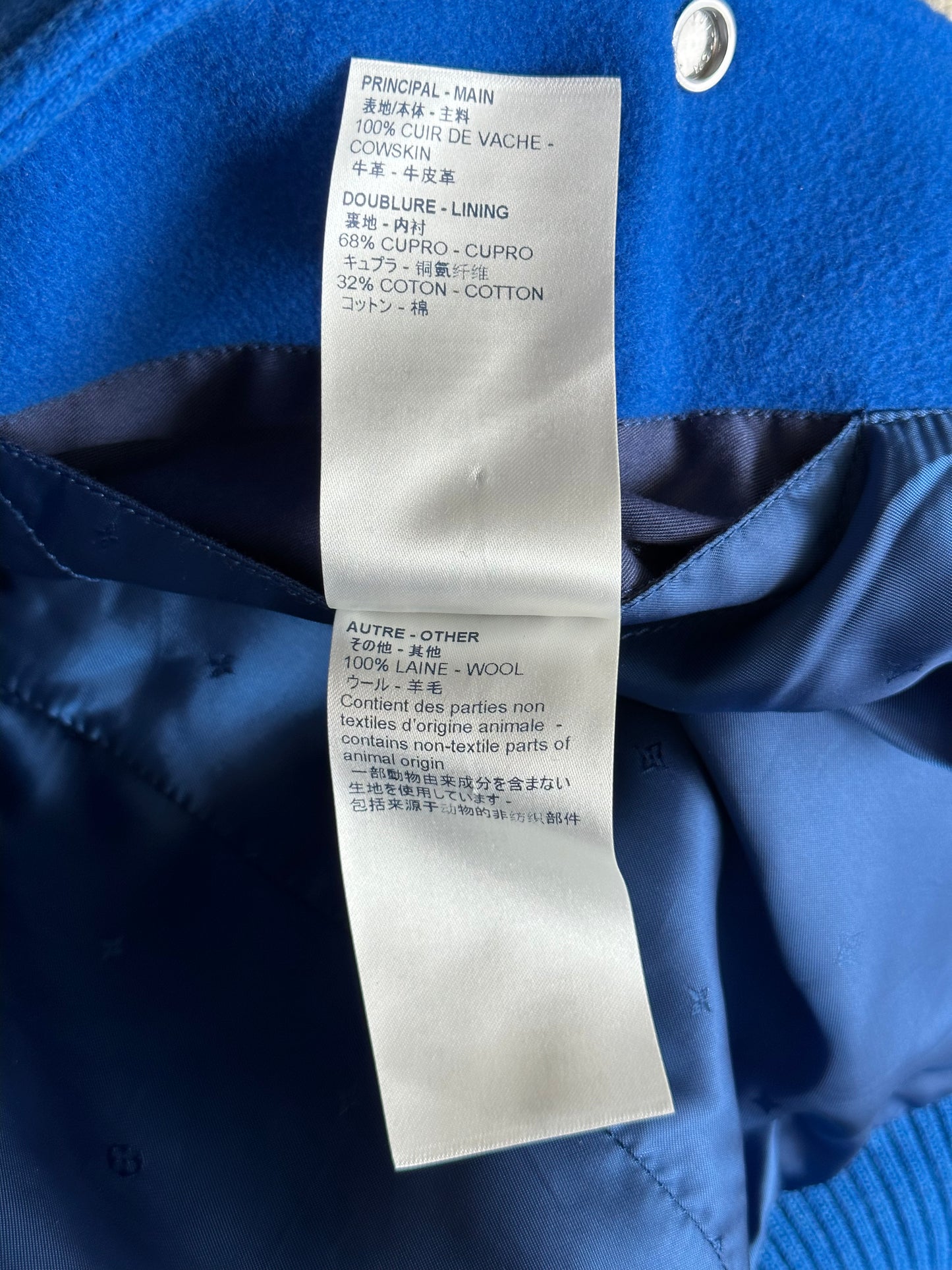 Louis Vuitton Blue Wizard Of Oz Varsity Jacket