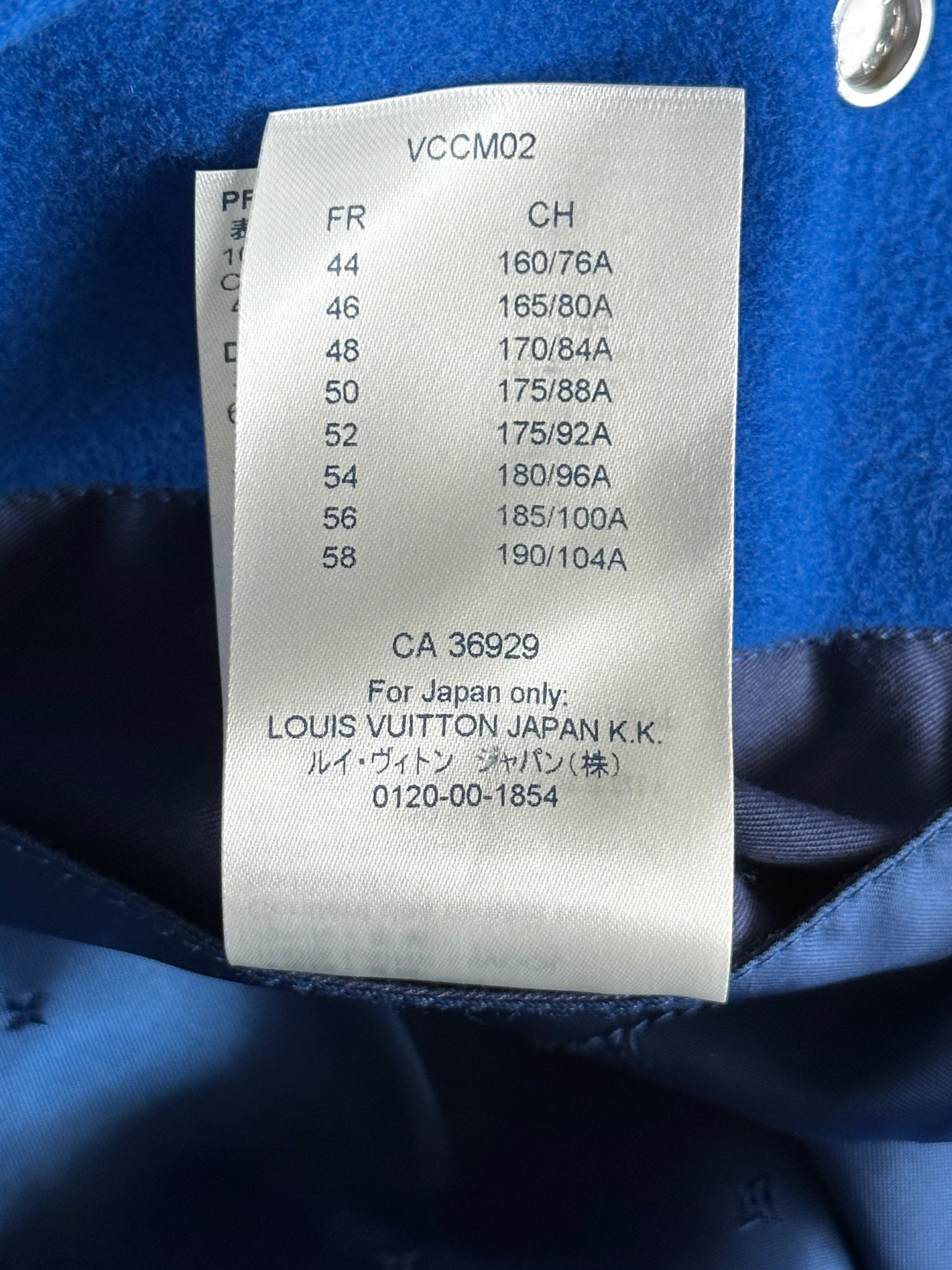 Louis Vuitton Blue Wizard Of Oz Varsity Jacket