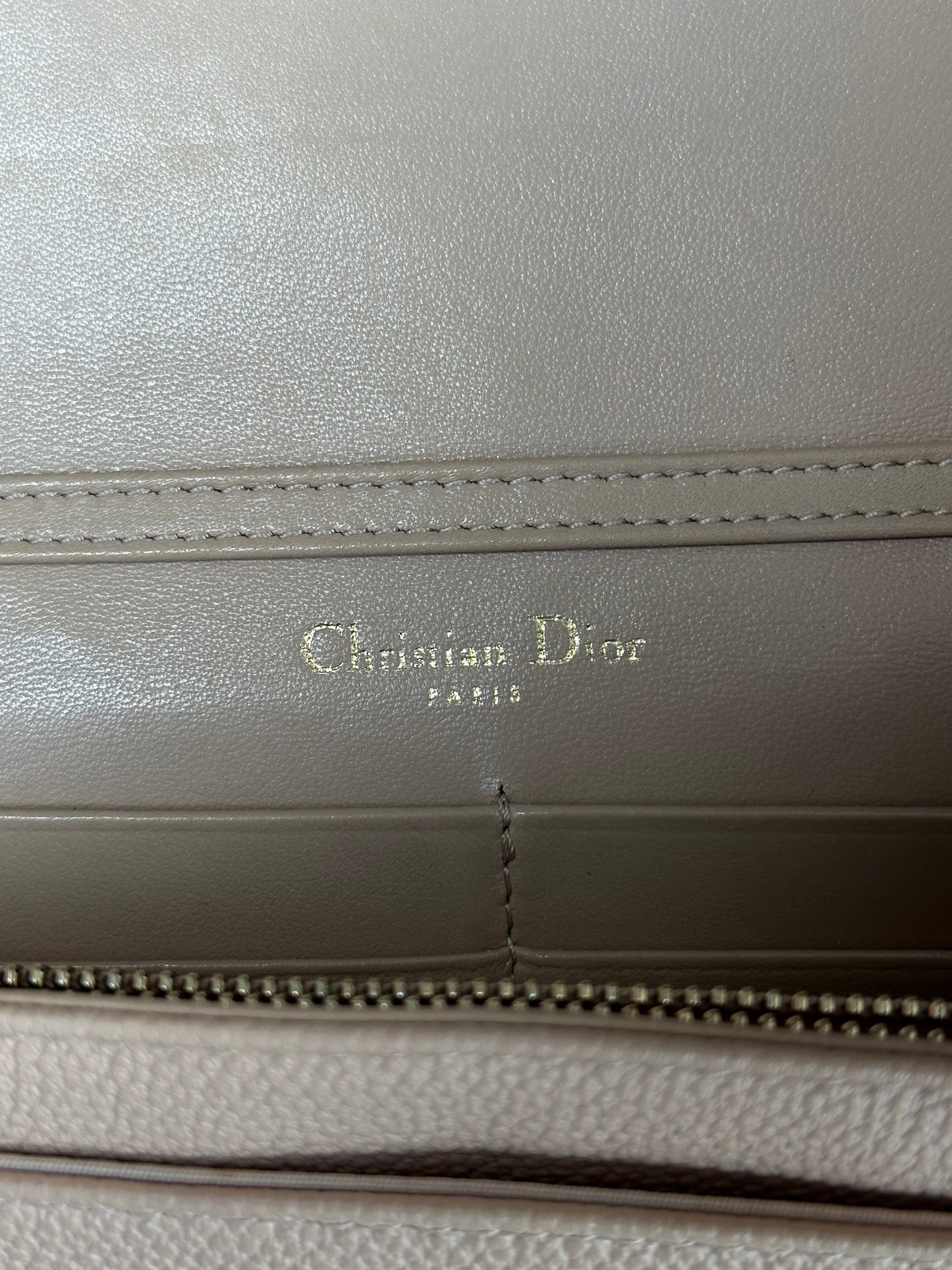 Dior Pink Leather Medium Bag
