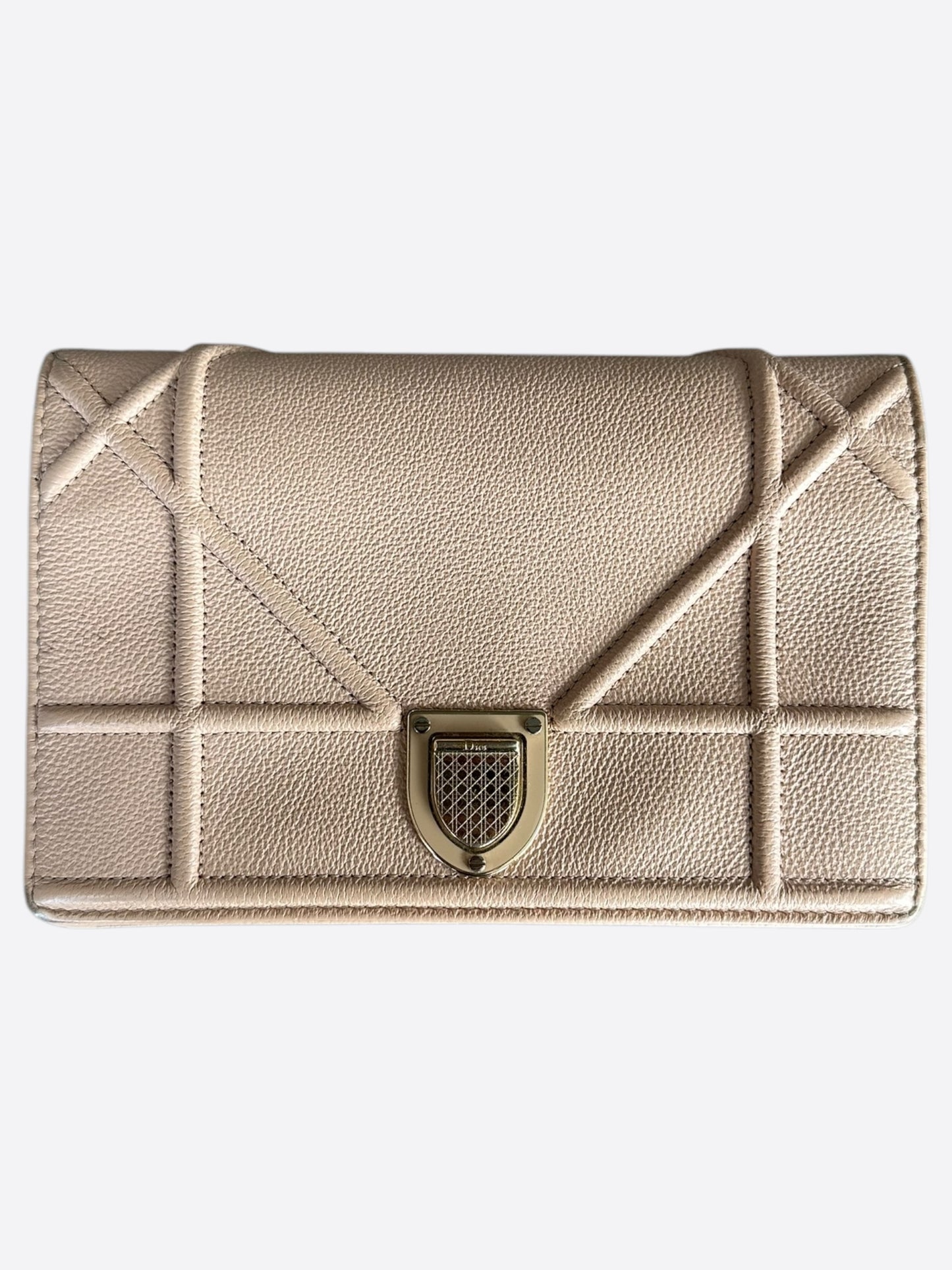 Dior Pink Leather Medium Bag
