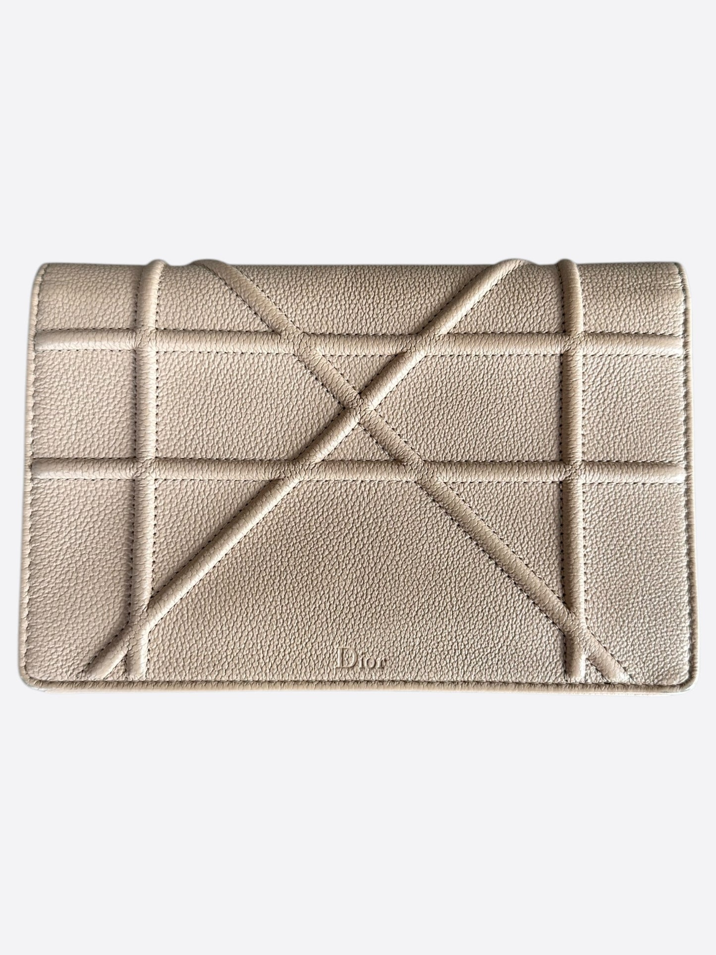 Dior Pink Leather Medium Bag