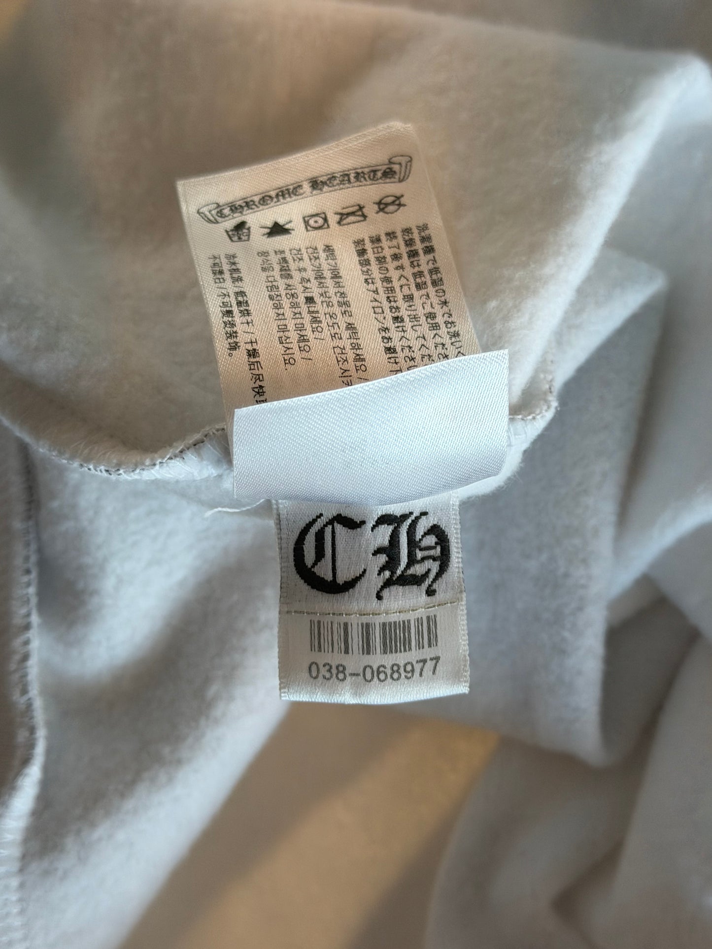 Chrome Hearts White & Red Laurie Lynn Stark Hoodie
