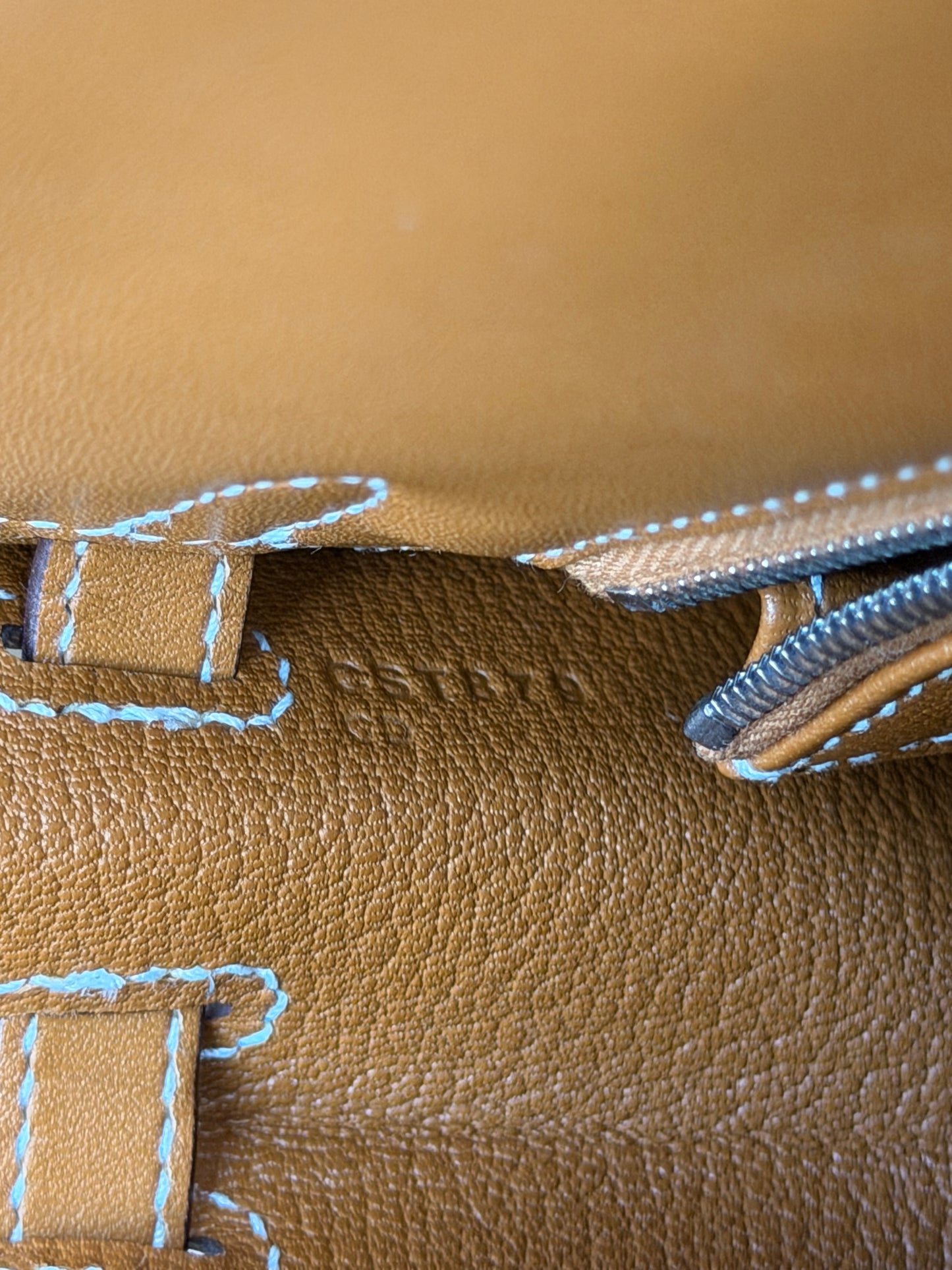 Hermes Natural Sable Butler & Palladium Hardware Kelly 25