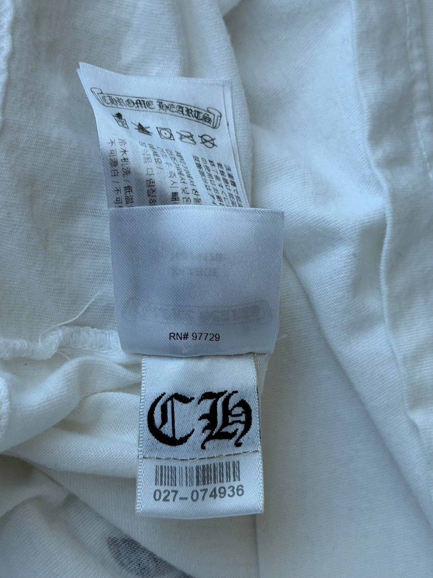 Chrome Hearts White & Multicolor Cross Longsleeve T-Shirt