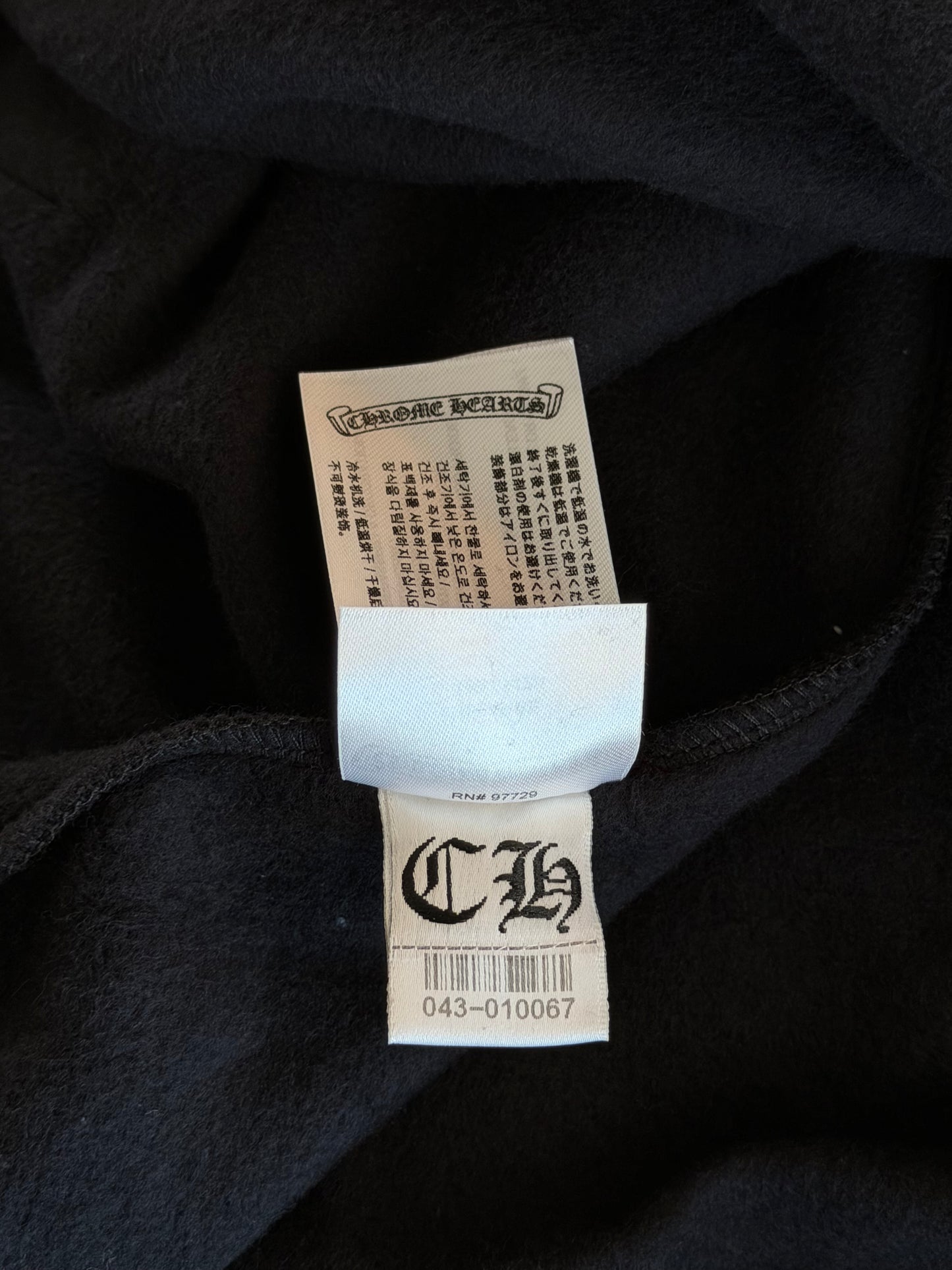 Chrome Hearts Black, White & Pink Deadly Doll Hoodie