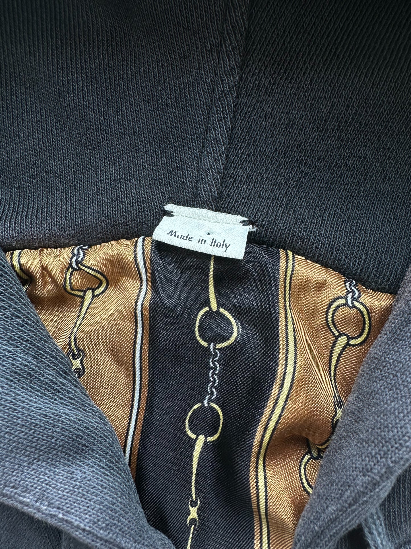 Gucci Black Bleach Tie-Dye Logo Hoodie