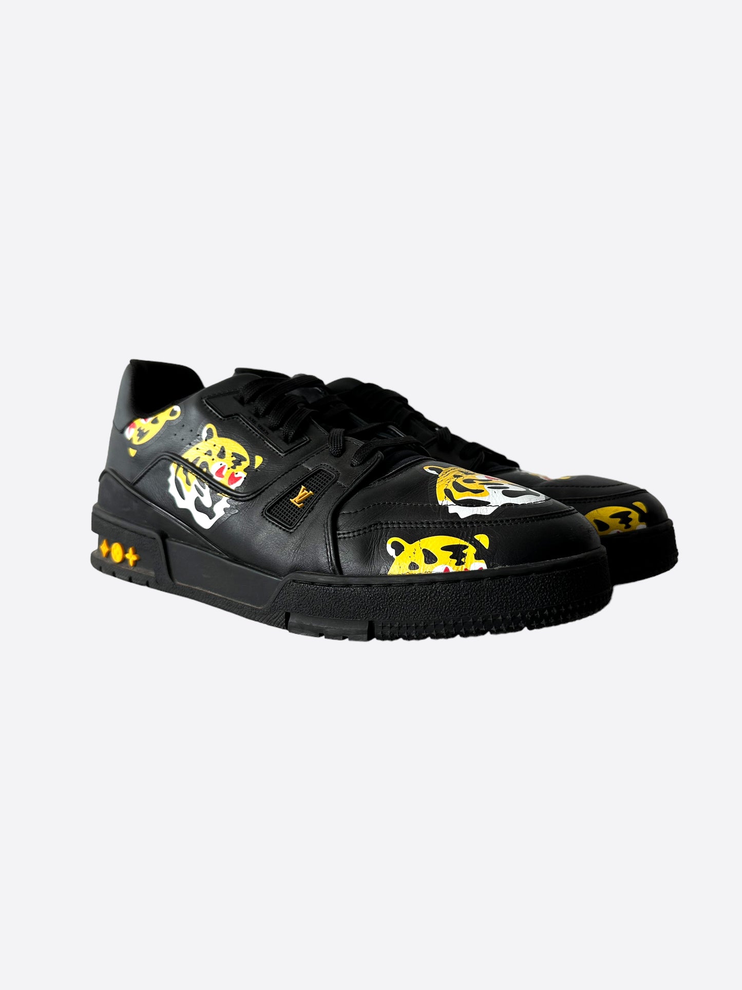 Louis Vuitton Nigo Black Tiger Trainers