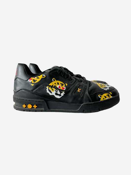 Louis Vuitton Nigo Black Tiger Trainers