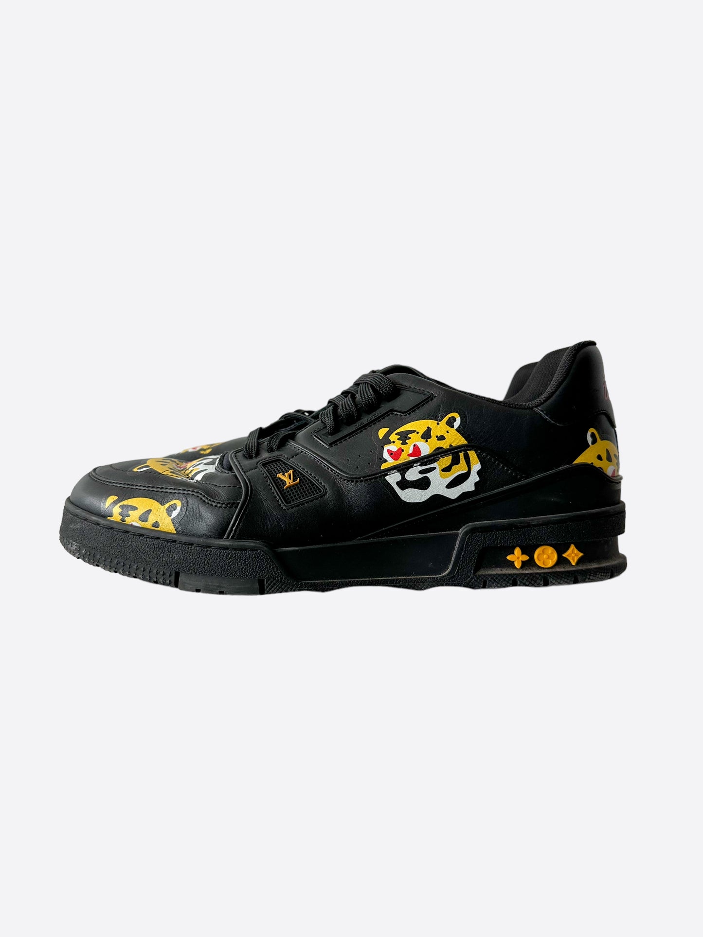 Louis Vuitton Nigo Black Tiger Trainers