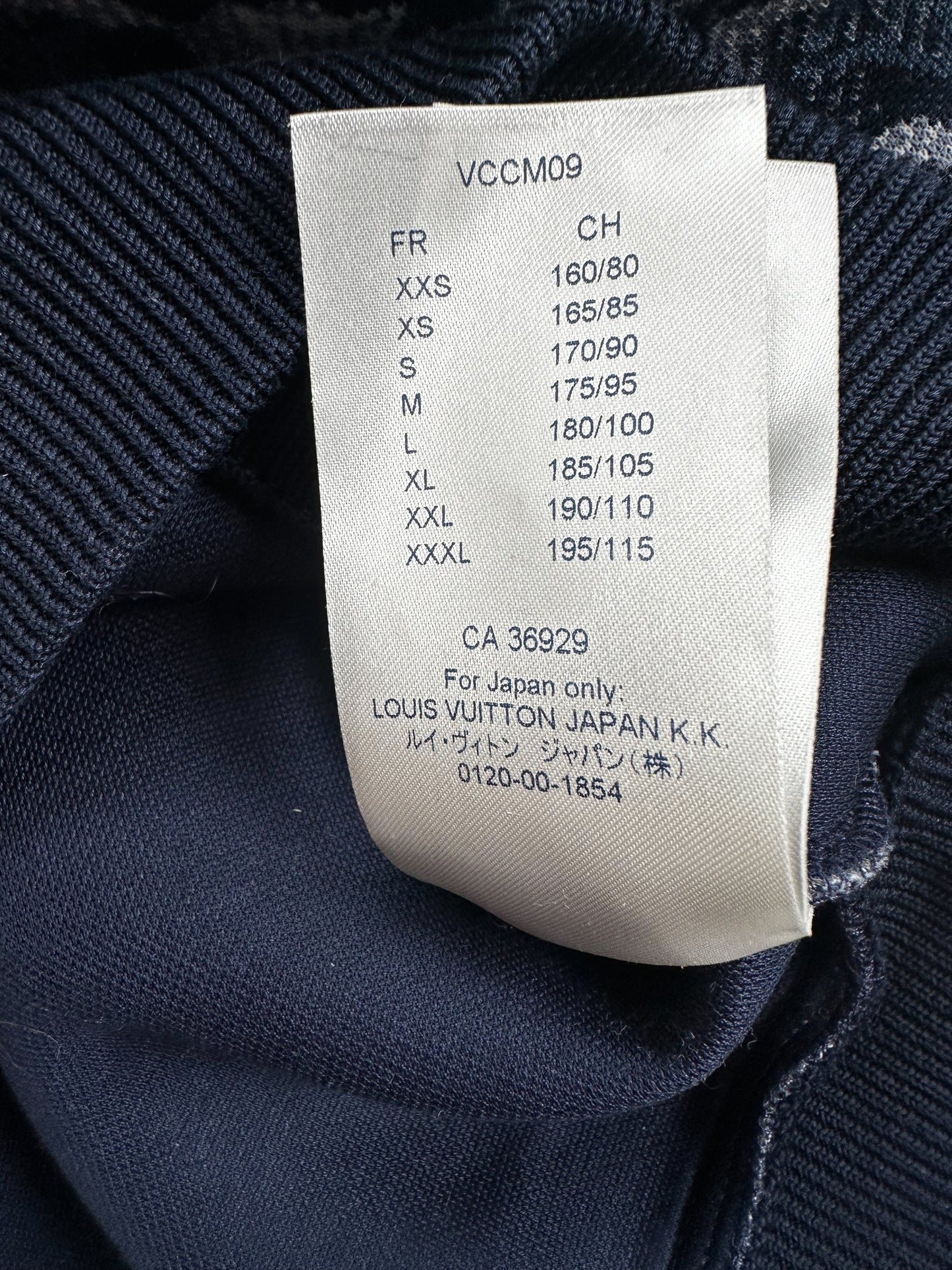 Louis Vuitton Blue Tapestry Monogram Sweater
