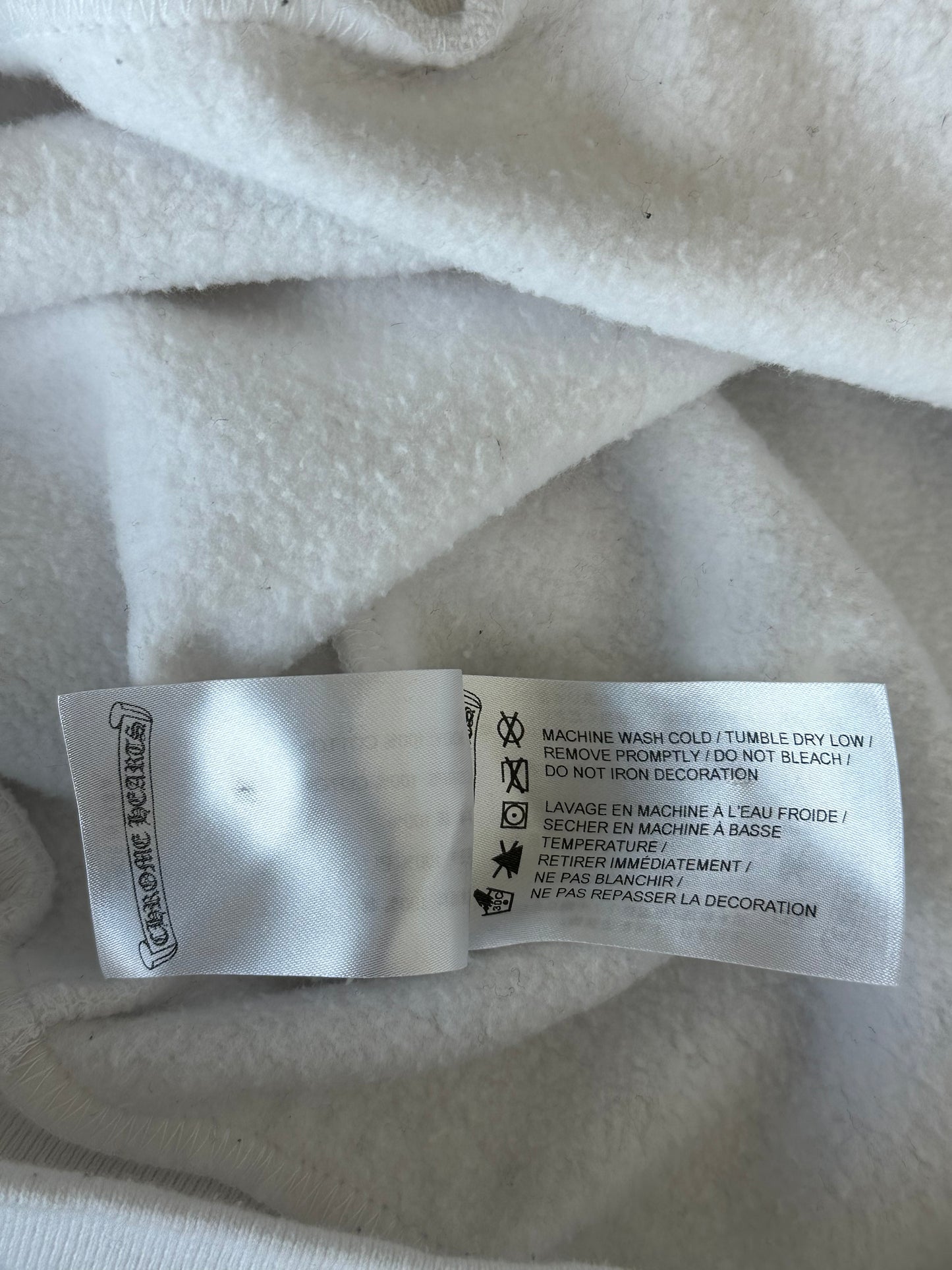 Chrome Hearts White & Pink Deadly Doll Sweater