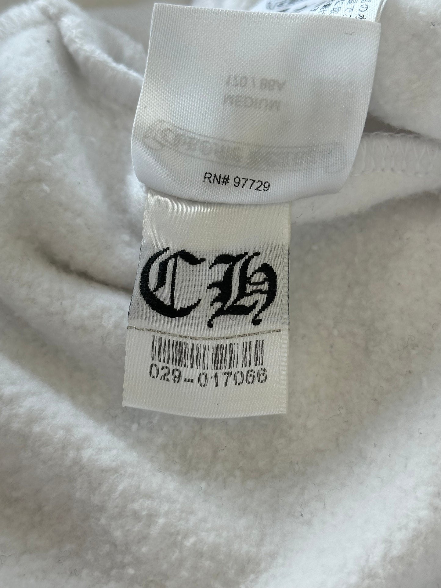 Chrome Hearts White & Pink Deadly Doll Sweater