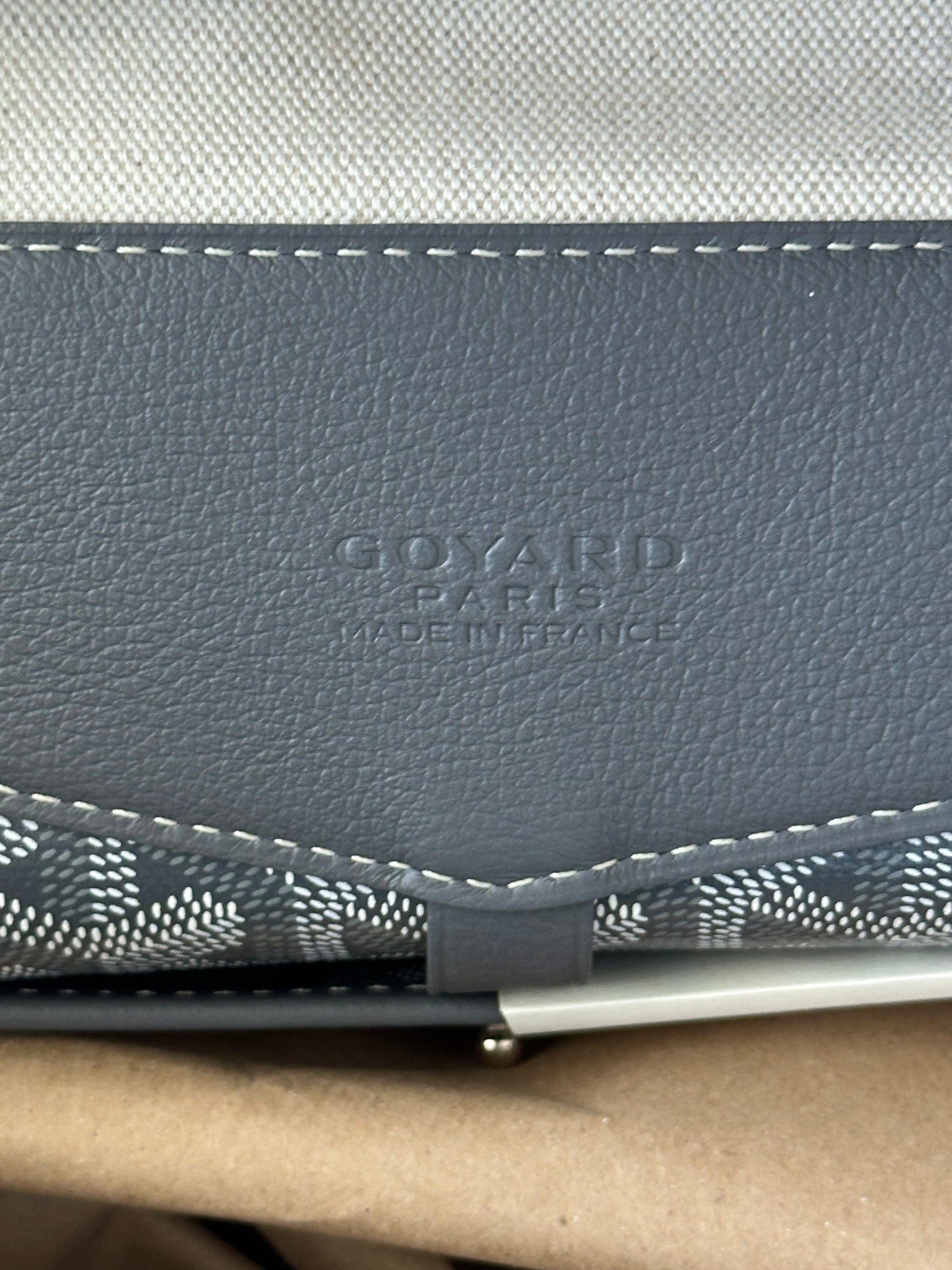 Goyard Grey Cisalpin Backpack