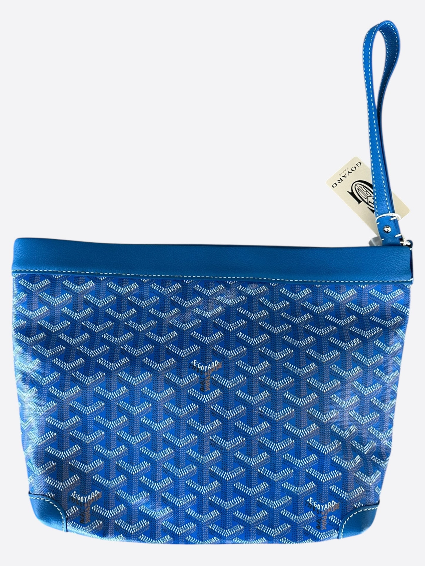 Goyard Blue Conti Toiletry Pouch