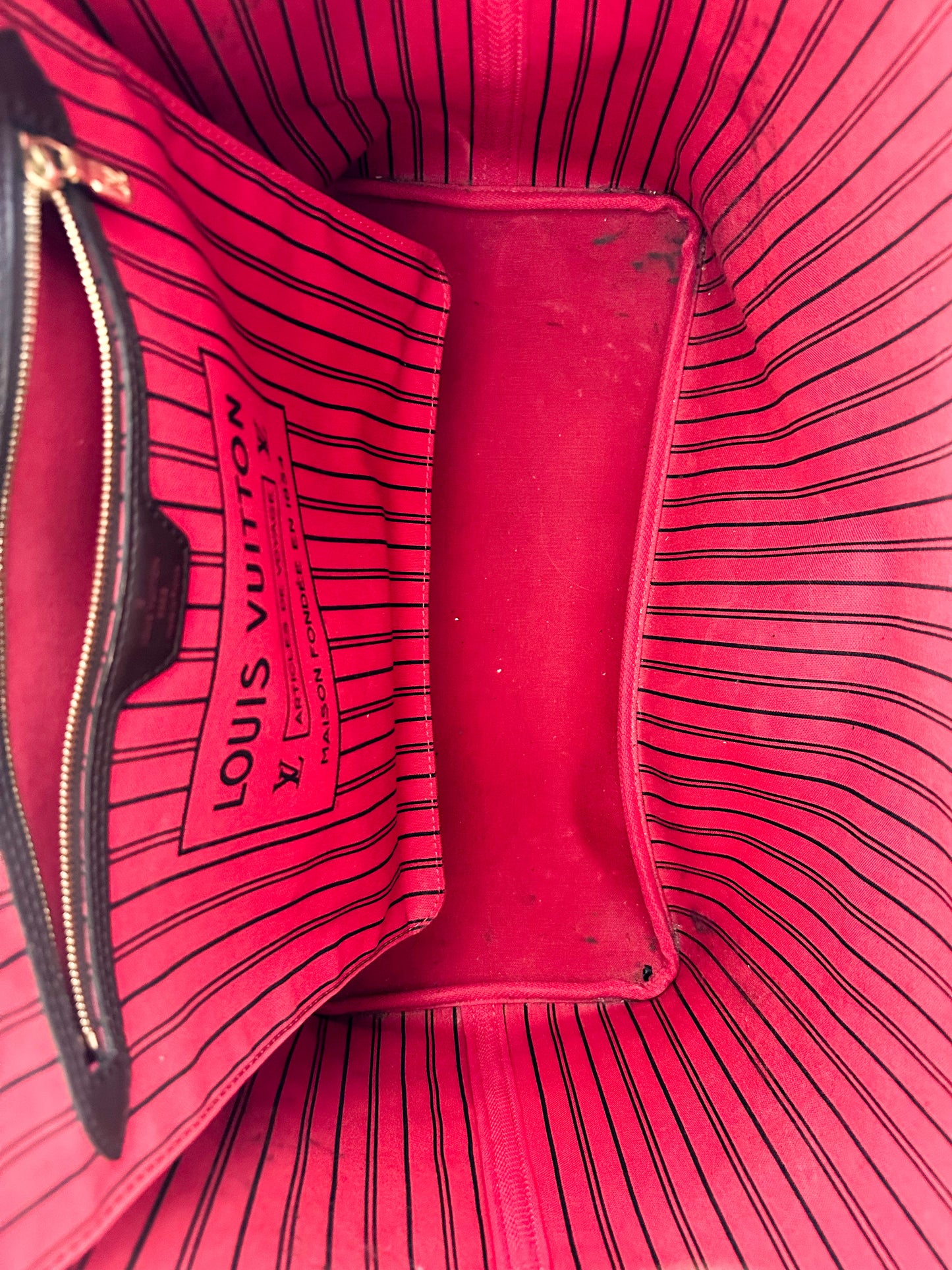 Louis Vuitton Damier Ebene Neverfull GM