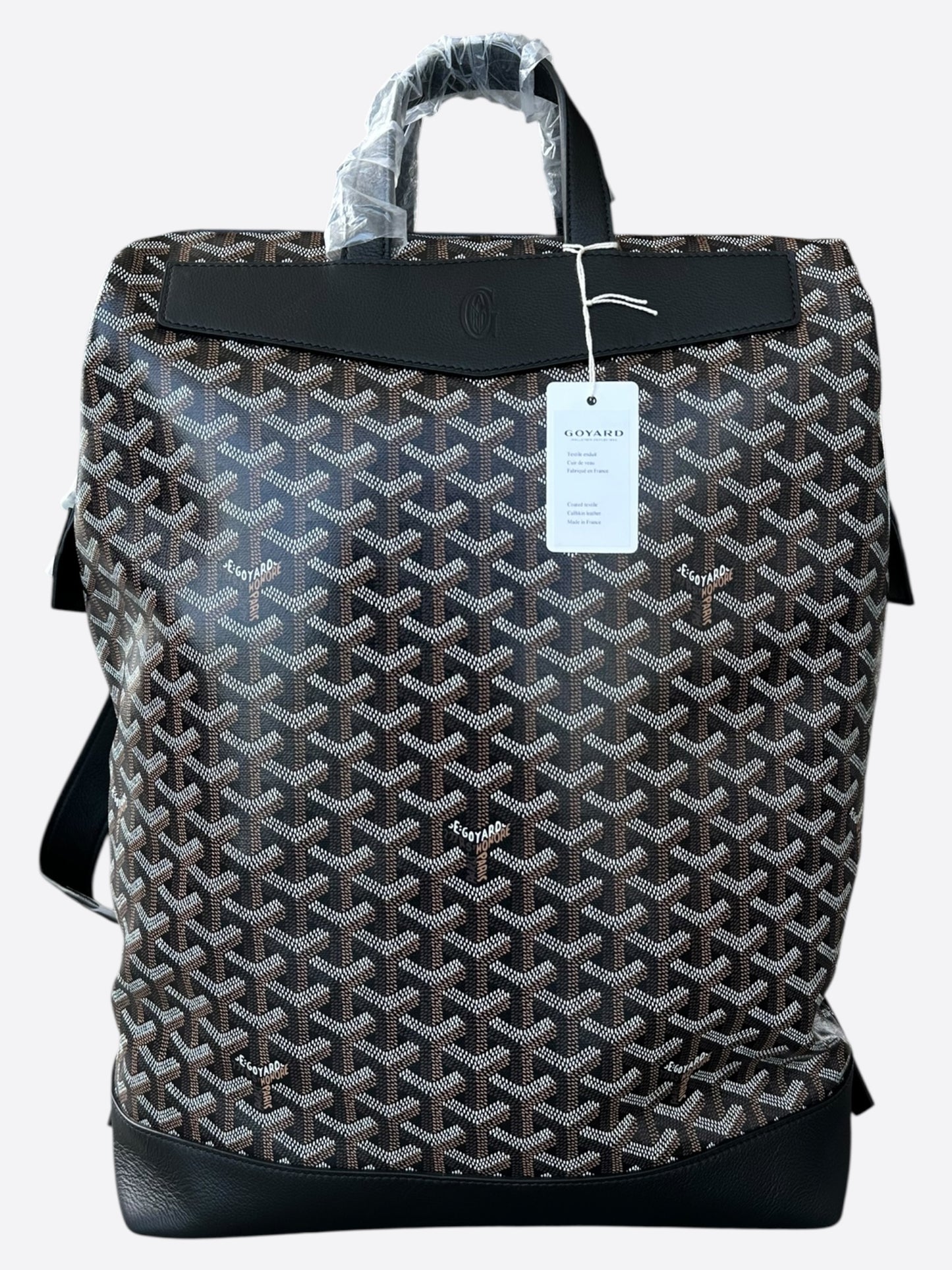 Goyard Black Cisalpin Backpack